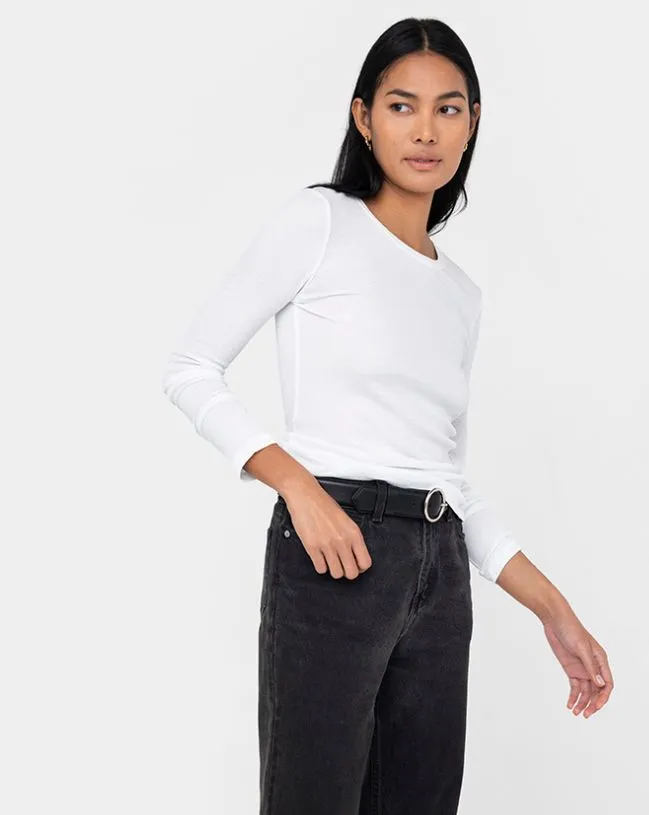 Rib Long Sleeve Crew sold by EasyStandard product image thumbnail 3