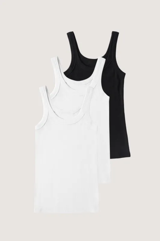 Rib Fitted Scoop Tank Pack (Toss the Dice) sold by EasyStandard