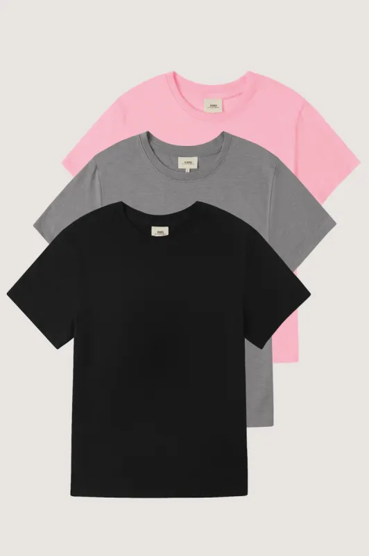 Relaxed Crew Neck T-shirt Bundle (Shasta) sold by EasyStandard