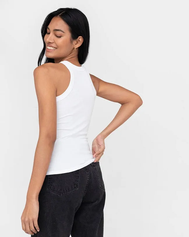 Rib Fitted Racer Tank sold by EasyStandard product image thumbnail 2