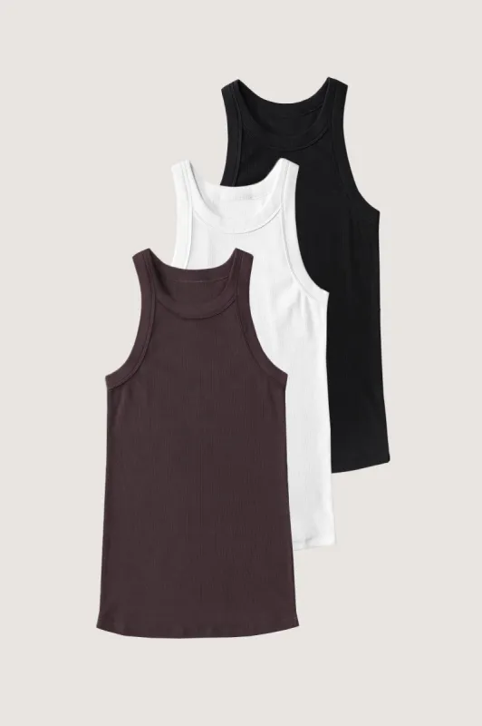 Rib Fitted Racer Tank Pack (Royal Flush) sold by EasyStandard