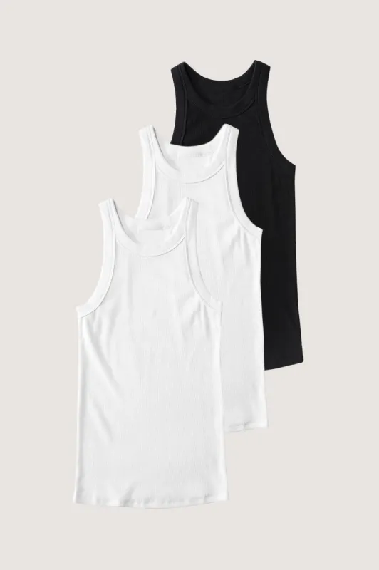 Rib Fitted Racer Tank Bundle (Toss the Dice) sold by EasyStandard