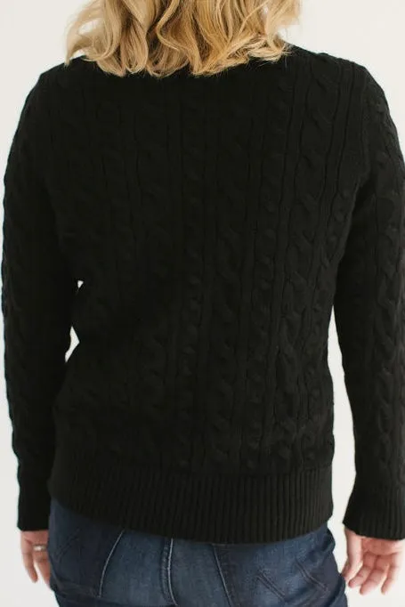 Cable Knit Turtleneck sold by Eleanor Leftwich product image thumbnail 2