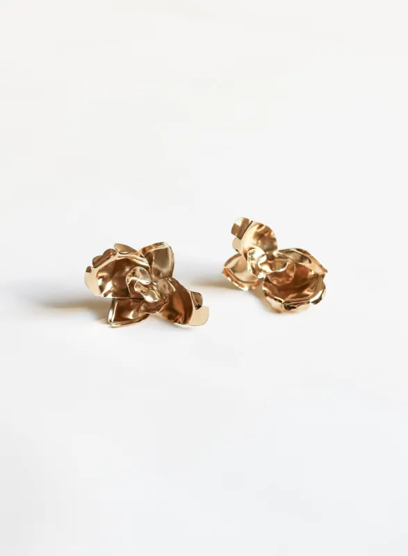 Agytha x Eleanor Leftwich Magnolia Stud Earrings sold by Eleanor Leftwich