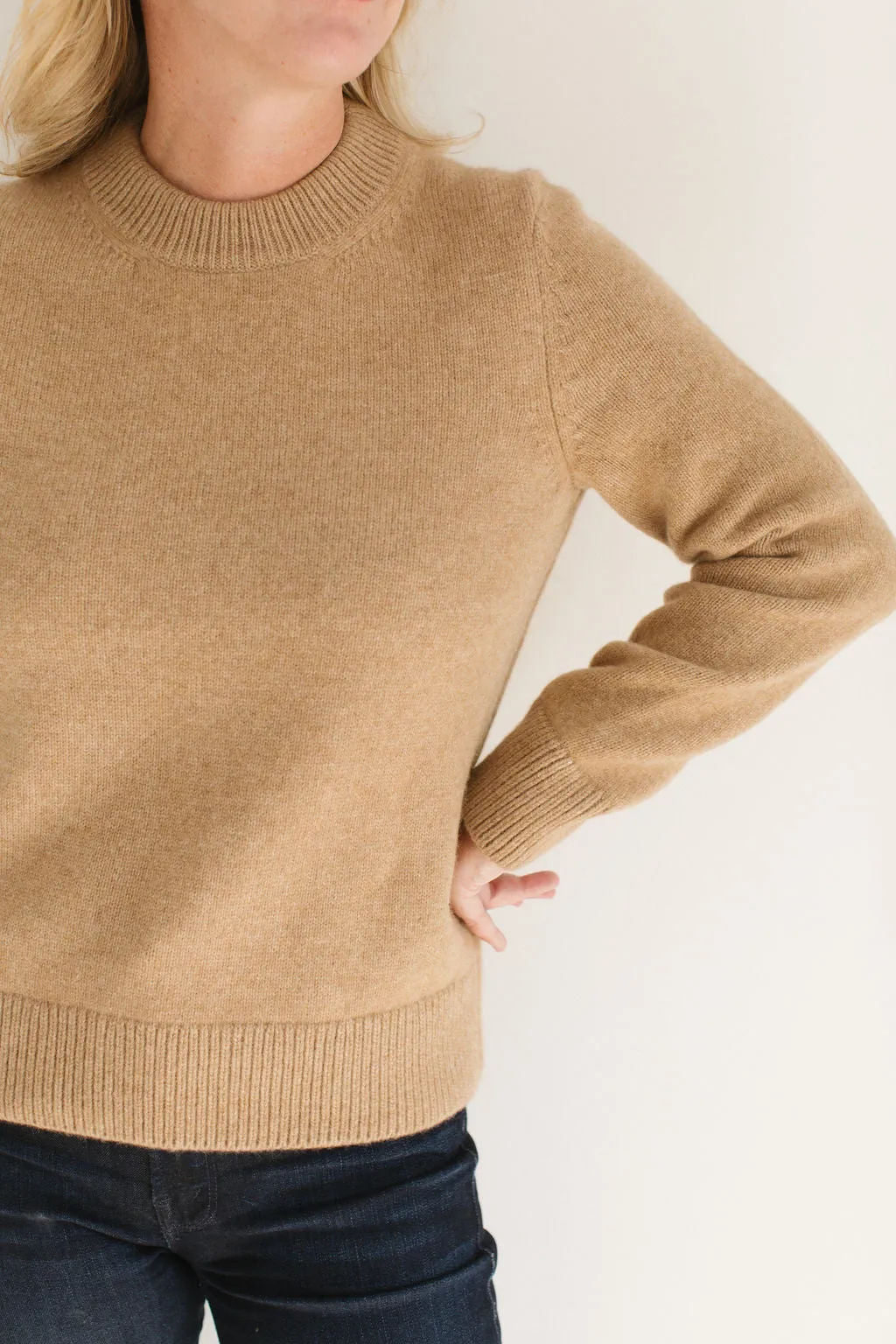 Classic Cashmere Crew sold by Eleanor Leftwich