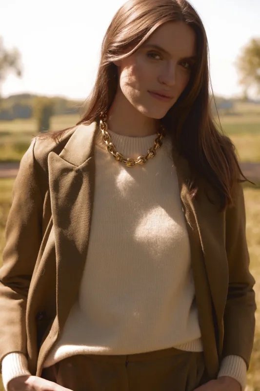 Classic Cashmere Crew sold by Eleanor Leftwich