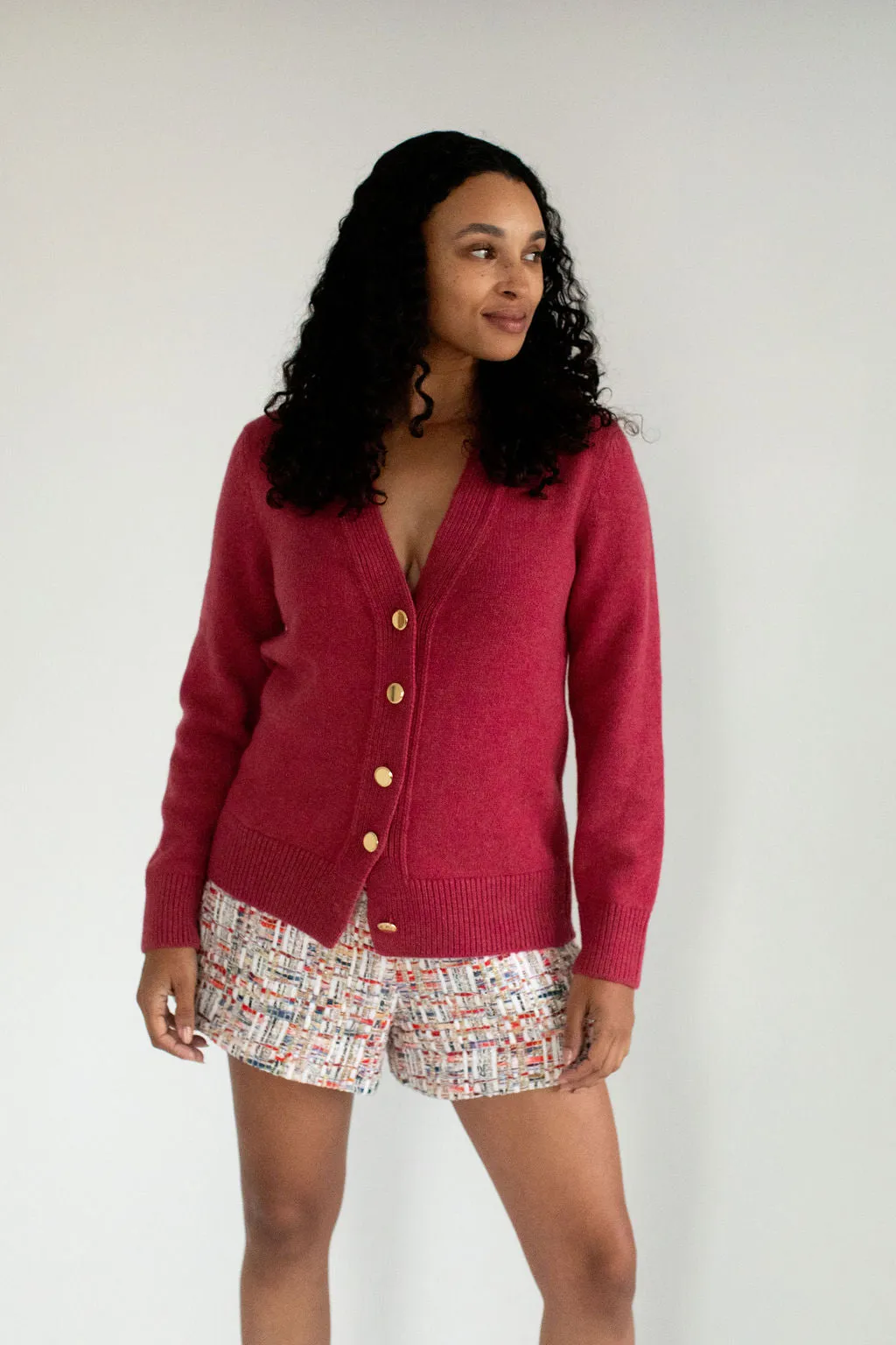 Classic Cashmere Cardigan sold by Eleanor Leftwich