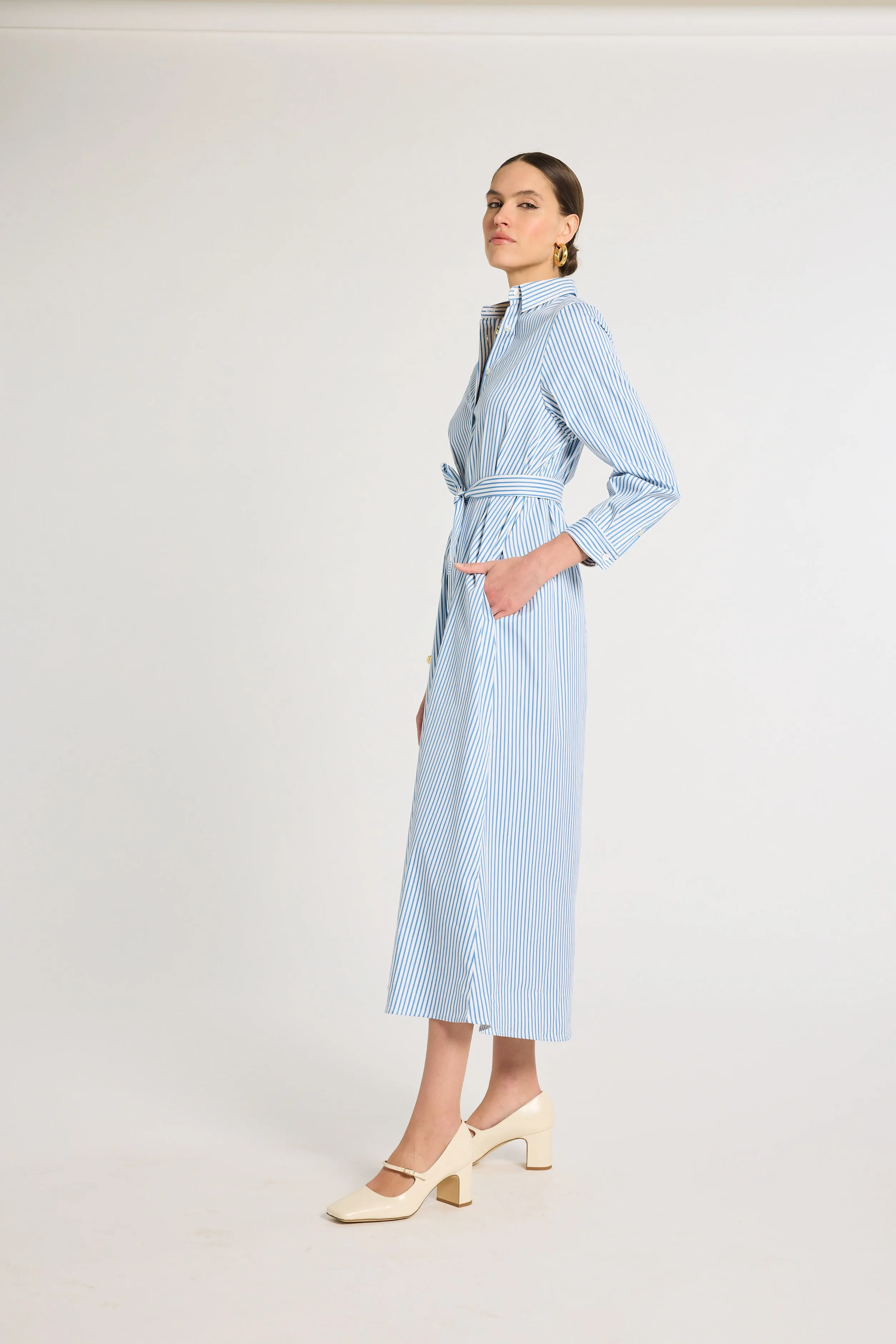 Eleanor Shirt Dress sold by Eleanor Leftwich product image thumbnail 4