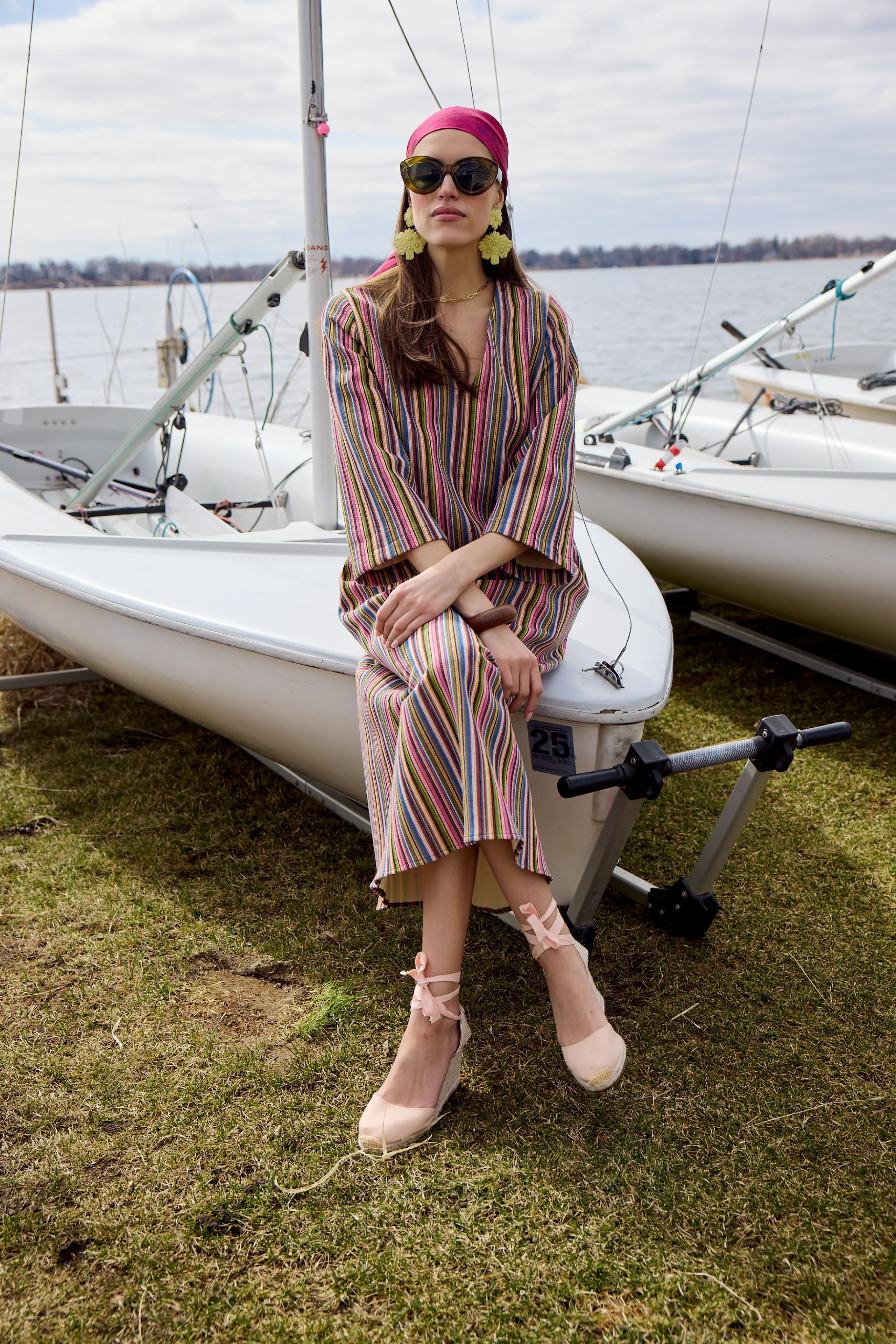 Danielle Caftan sold by Eleanor Leftwich product image thumbnail 3