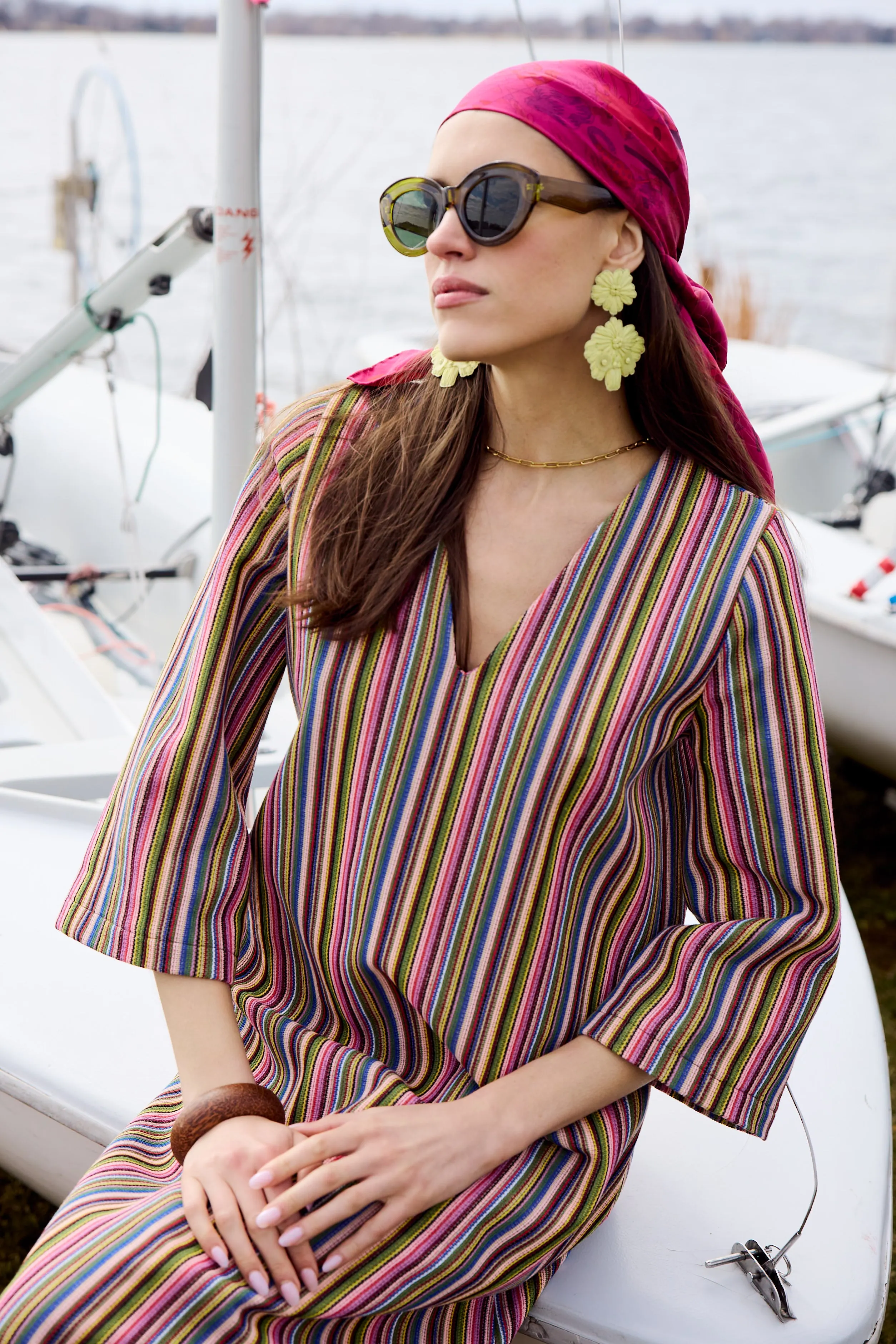 Danielle Caftan sold by Eleanor Leftwich product image thumbnail 2