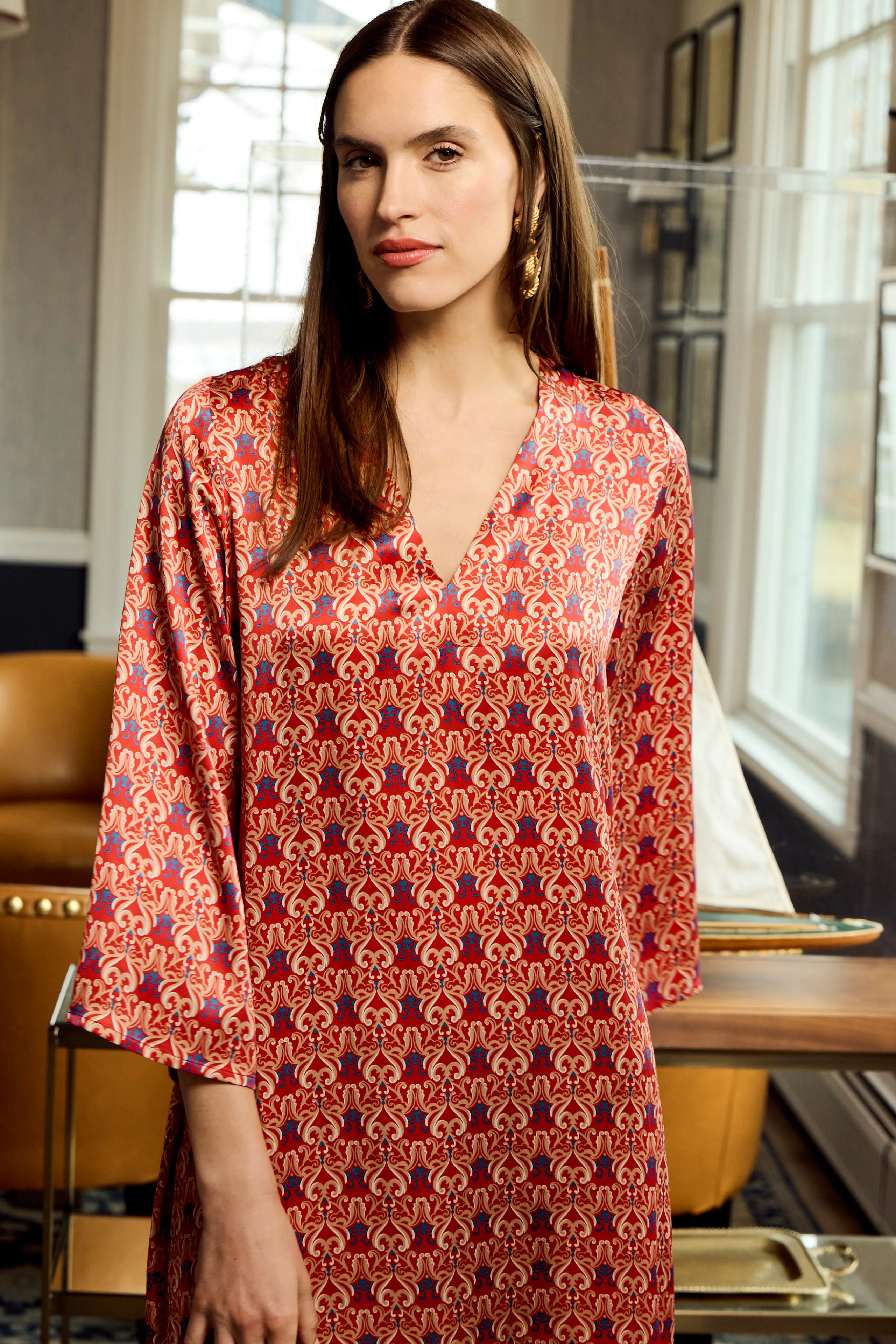 Danielle Caftan sold by Eleanor Leftwich product image thumbnail 3