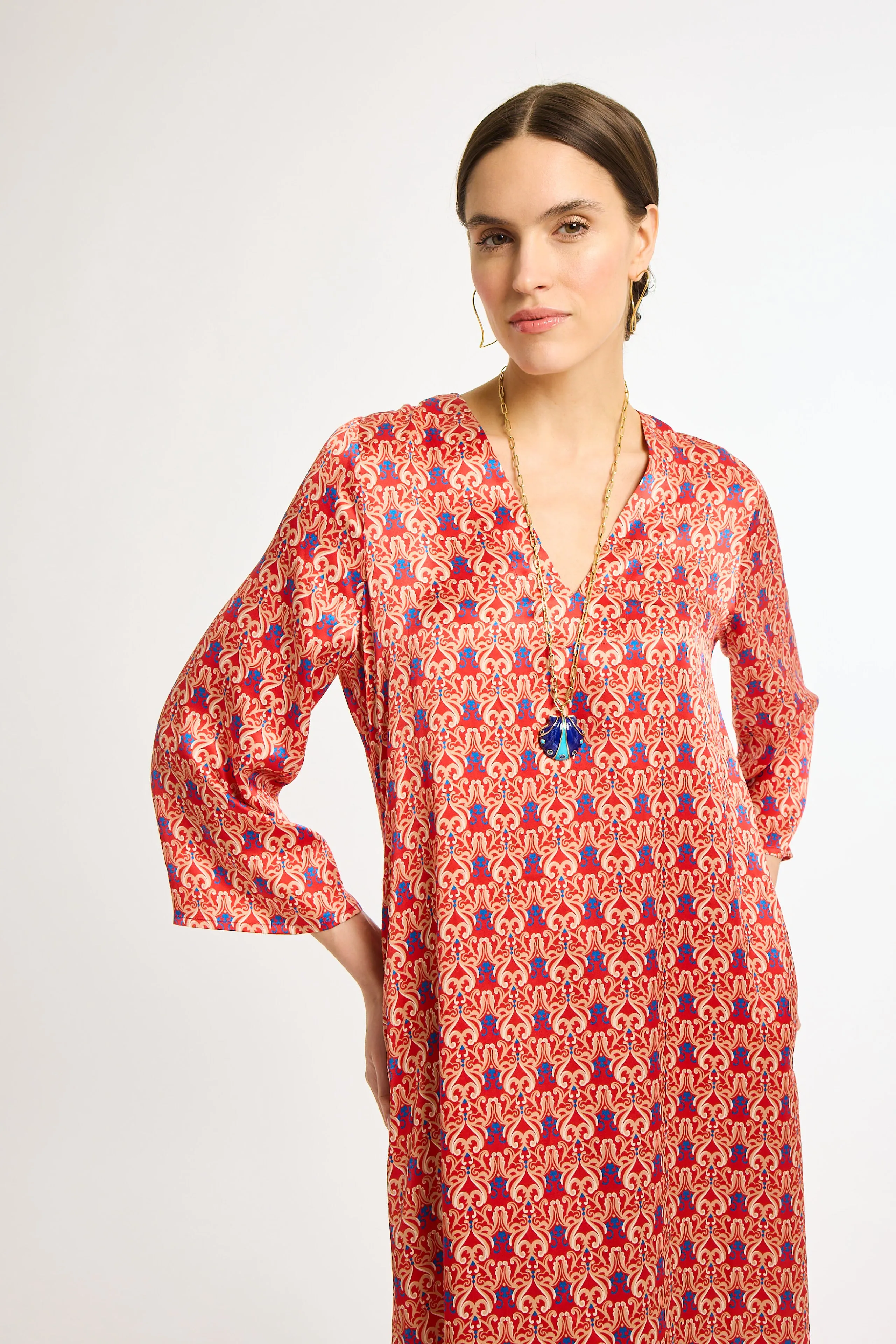 Danielle Caftan sold by Eleanor Leftwich product image thumbnail 4