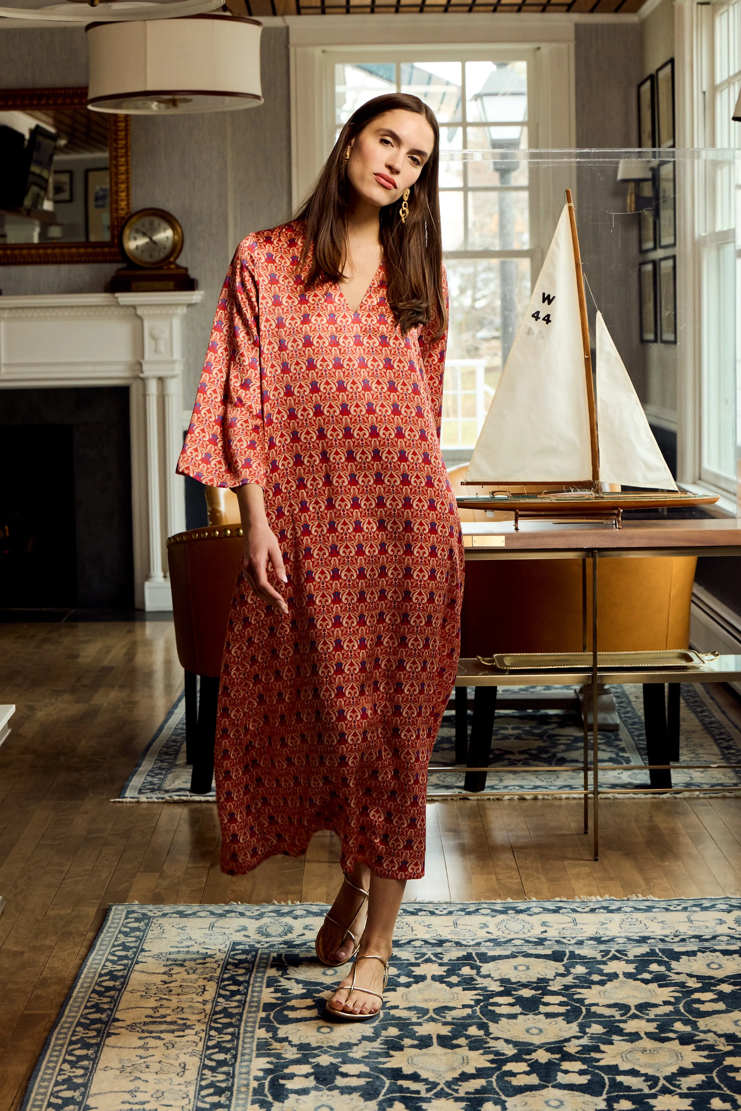 Danielle Caftan sold by Eleanor Leftwich product image thumbnail 2