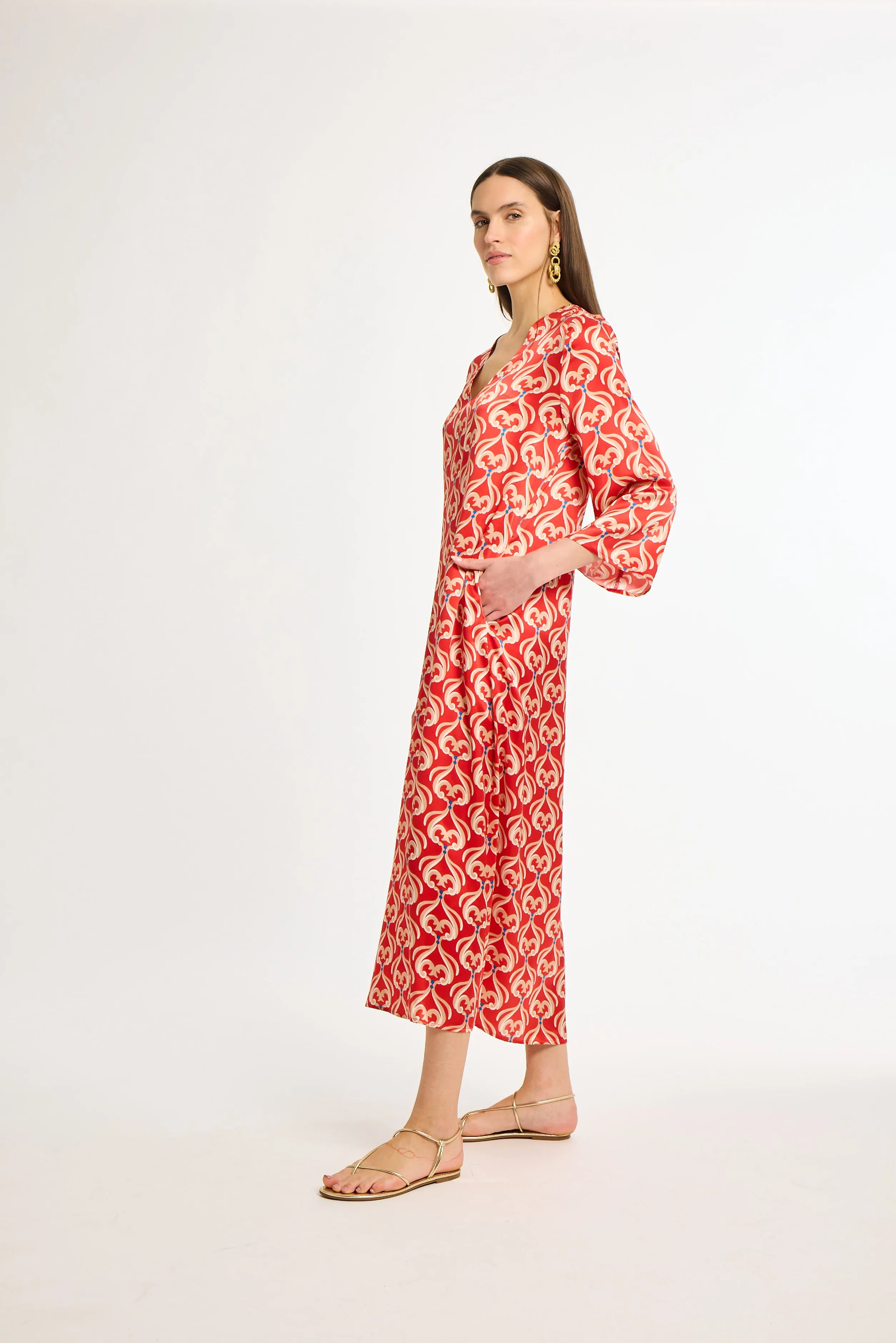 Danielle Caftan sold by Eleanor Leftwich product image thumbnail 5
