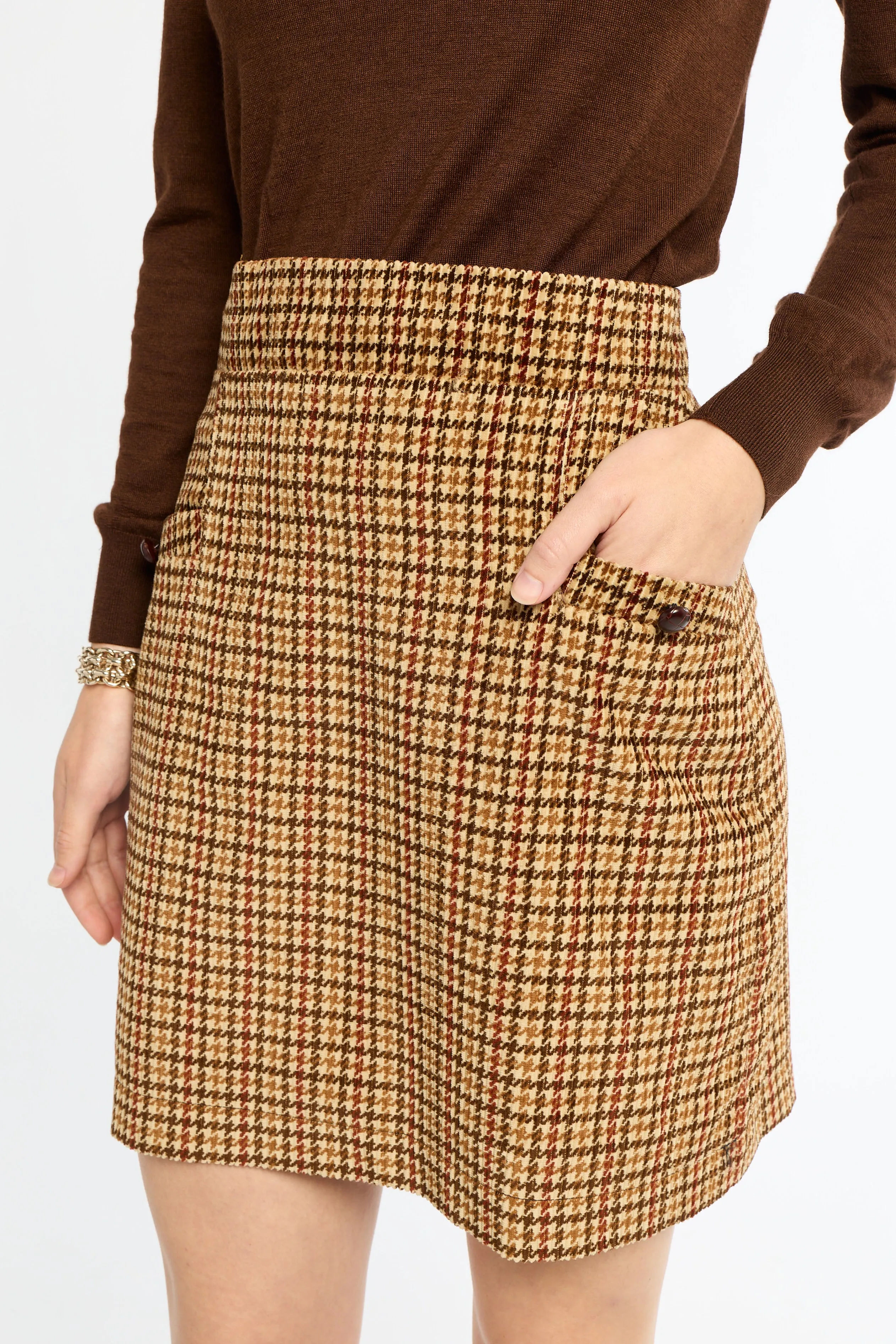 Meg Mini Skirt sold by Eleanor Leftwich product image thumbnail 4