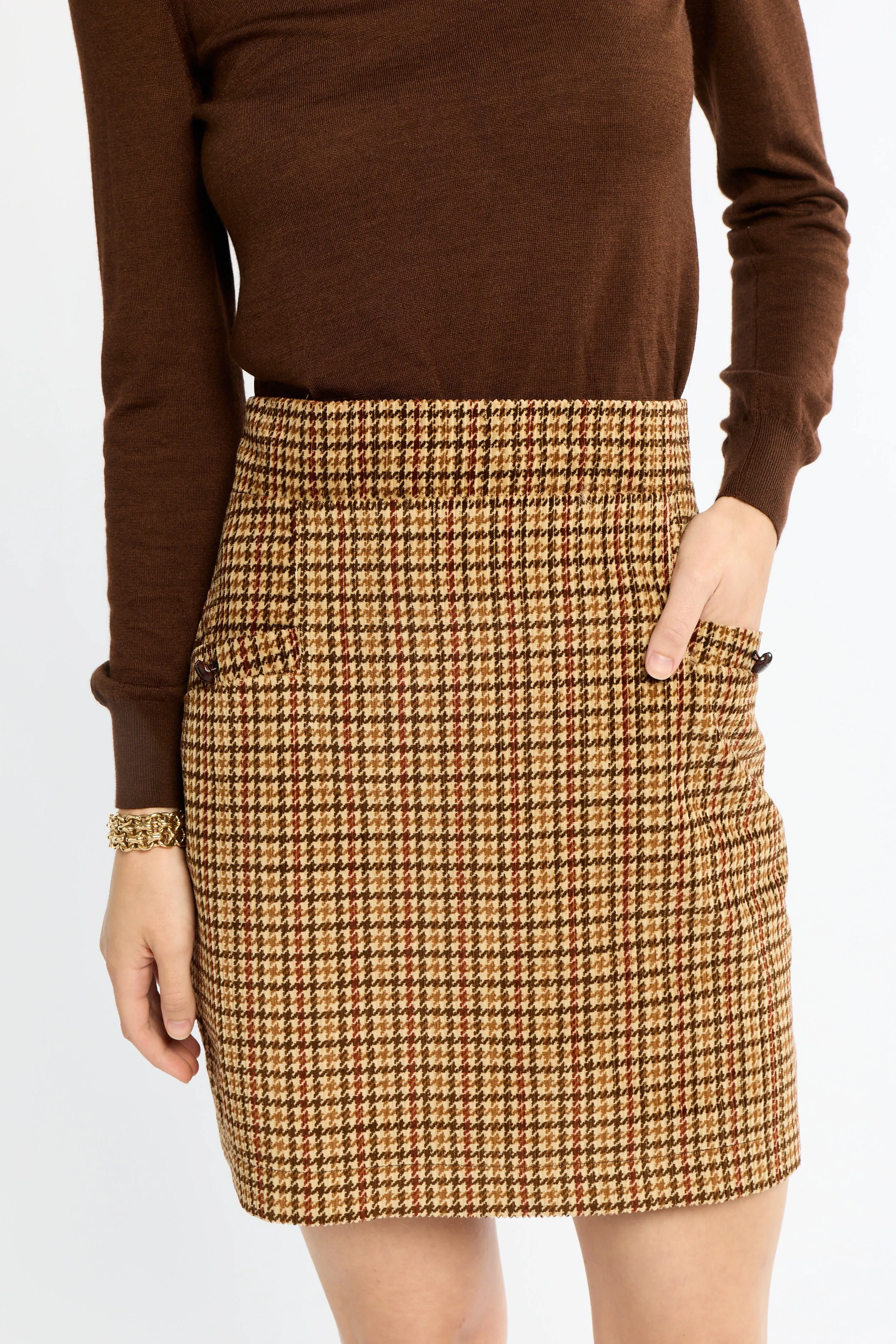 Meg Mini Skirt sold by Eleanor Leftwich product image thumbnail 3