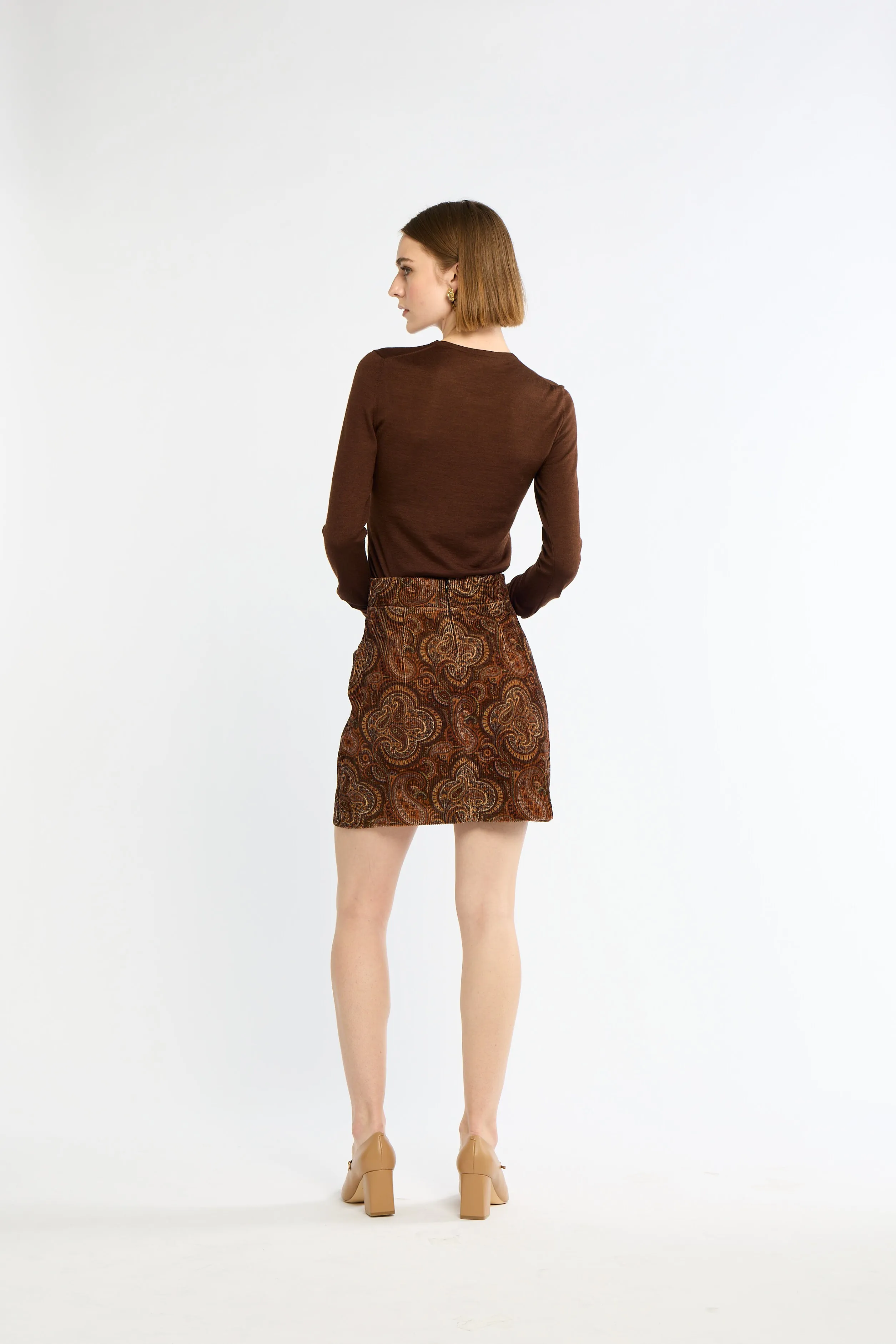 Meg Mini Skirt sold by Eleanor Leftwich product image thumbnail 5