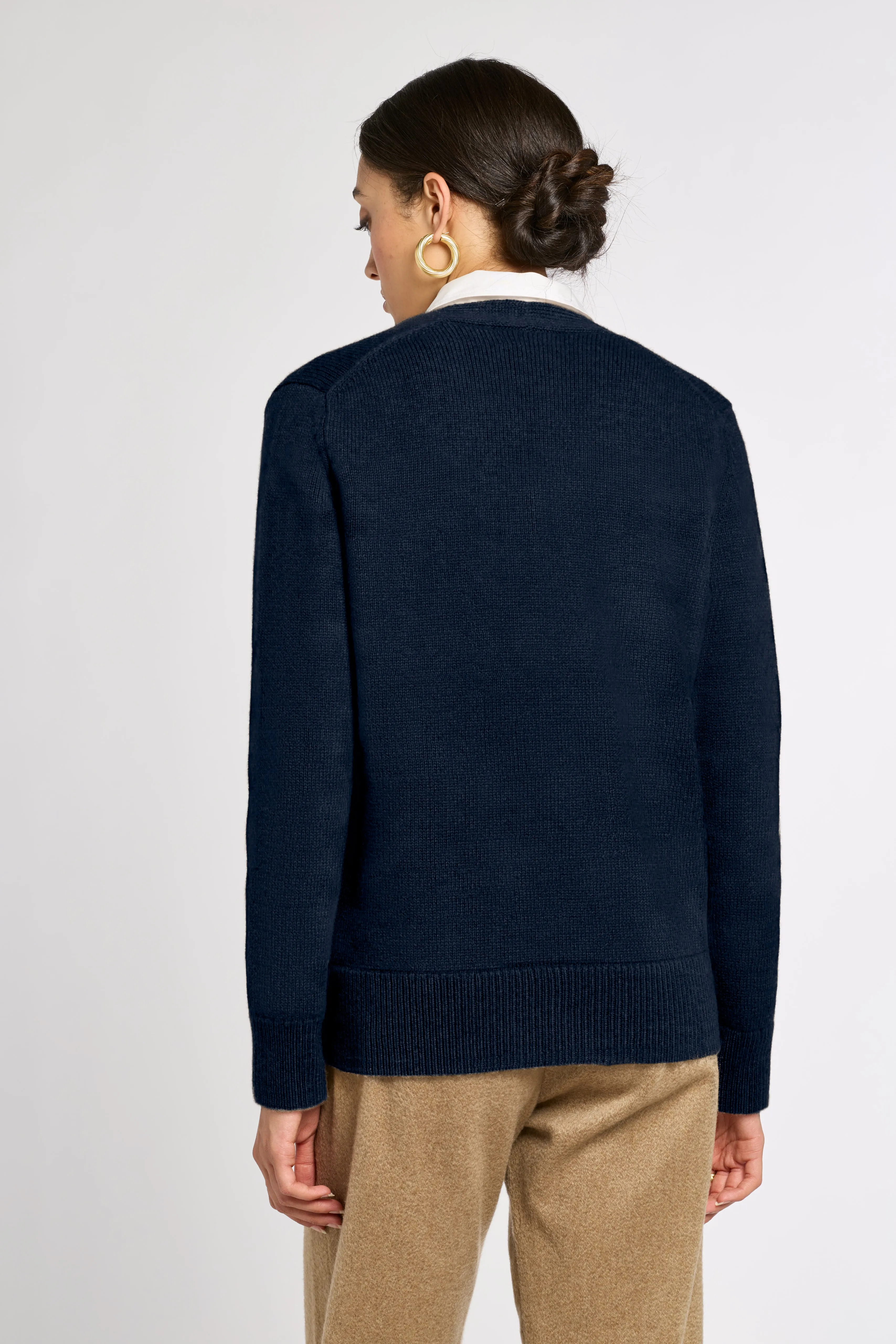 Classic Cashmere Cardigan sold by Eleanor Leftwich product image thumbnail 4