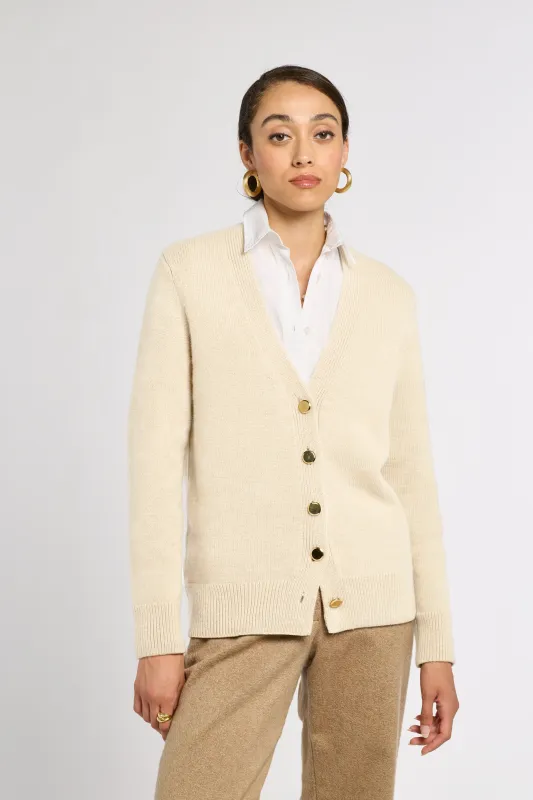 Classic Cashmere Cardigan sold by Eleanor Leftwich