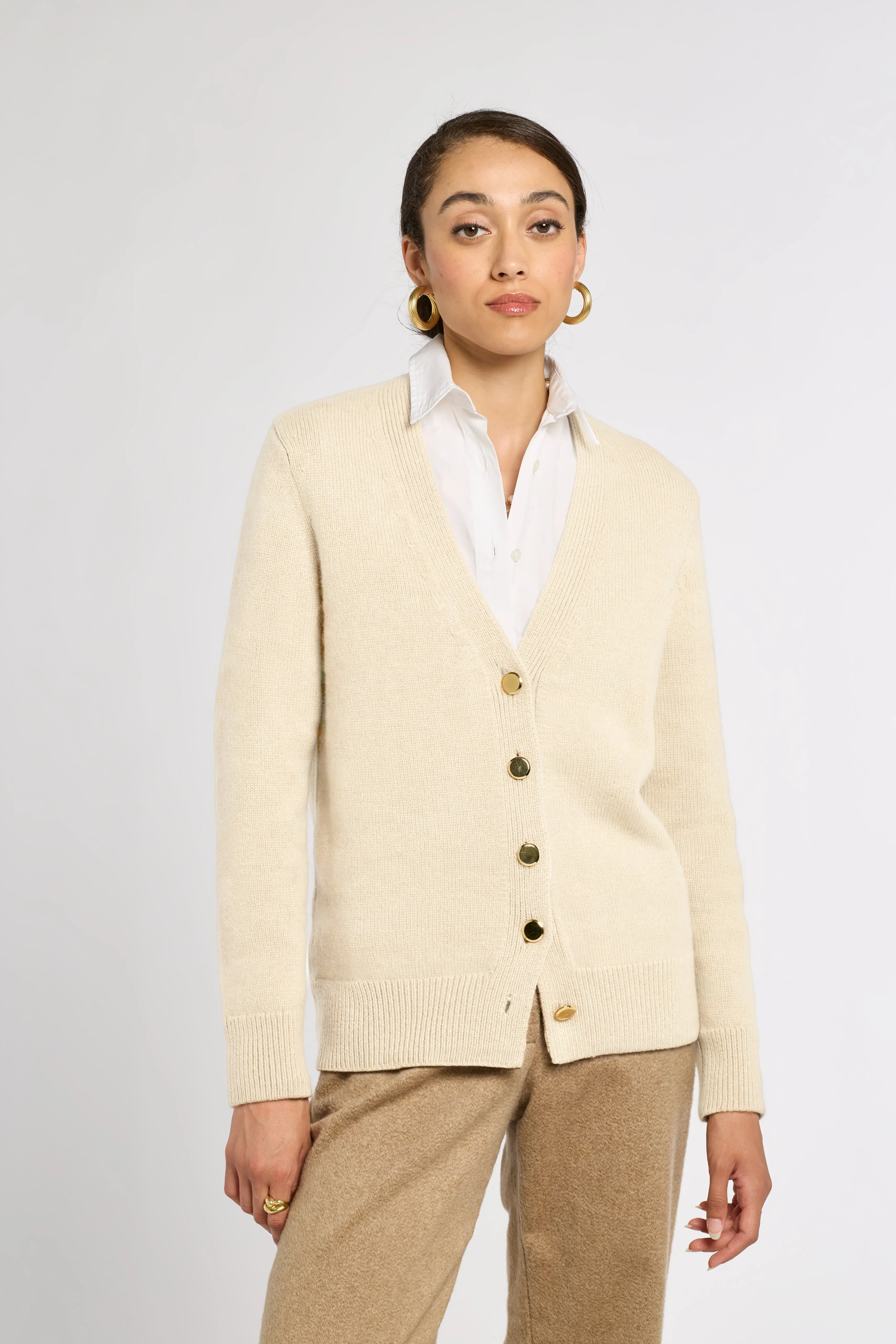 Classic Cashmere Cardigan sold by Eleanor Leftwich