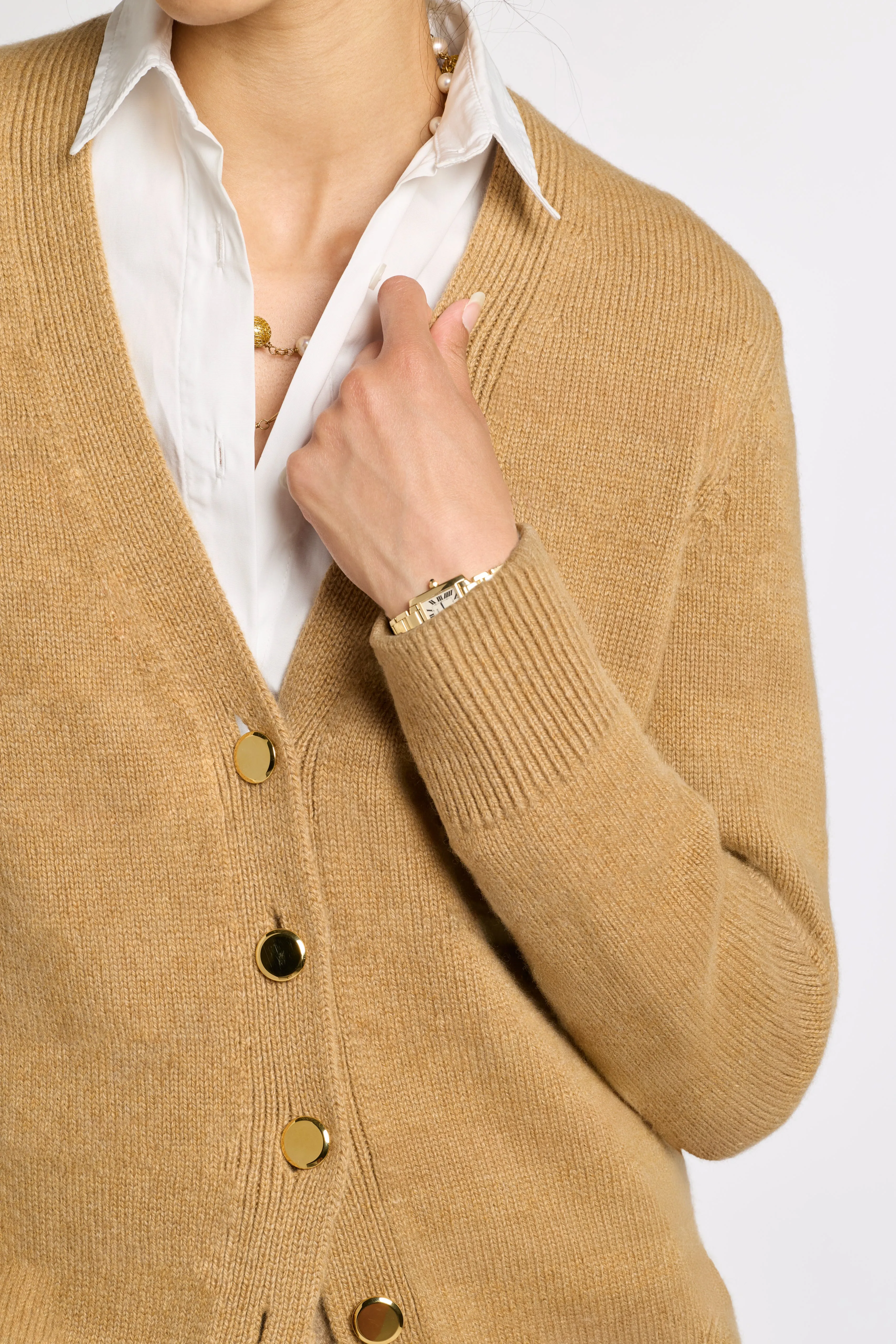 Classic Cashmere Cardigan sold by Eleanor Leftwich product image thumbnail 2