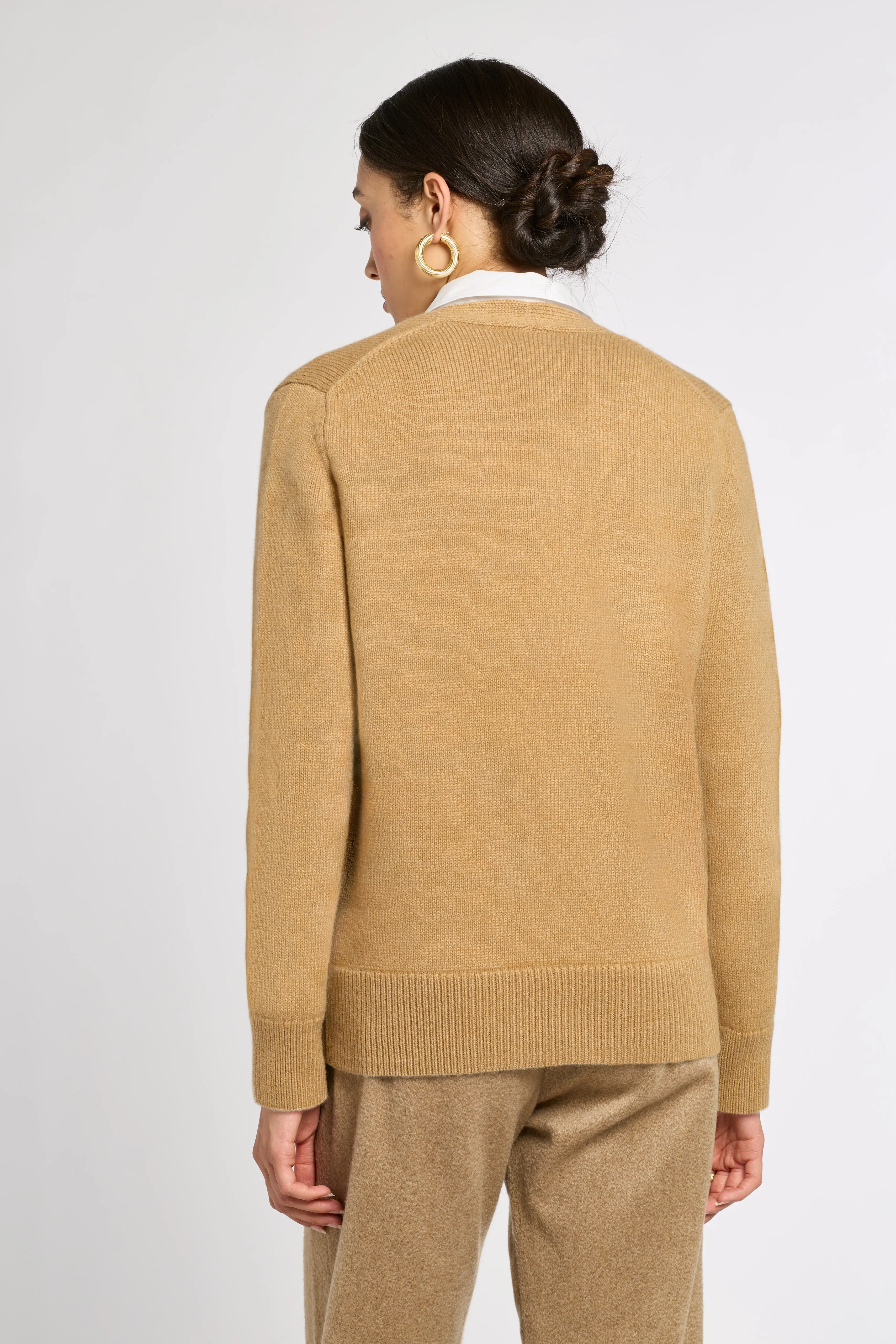 Classic Cashmere Cardigan sold by Eleanor Leftwich product image thumbnail 4