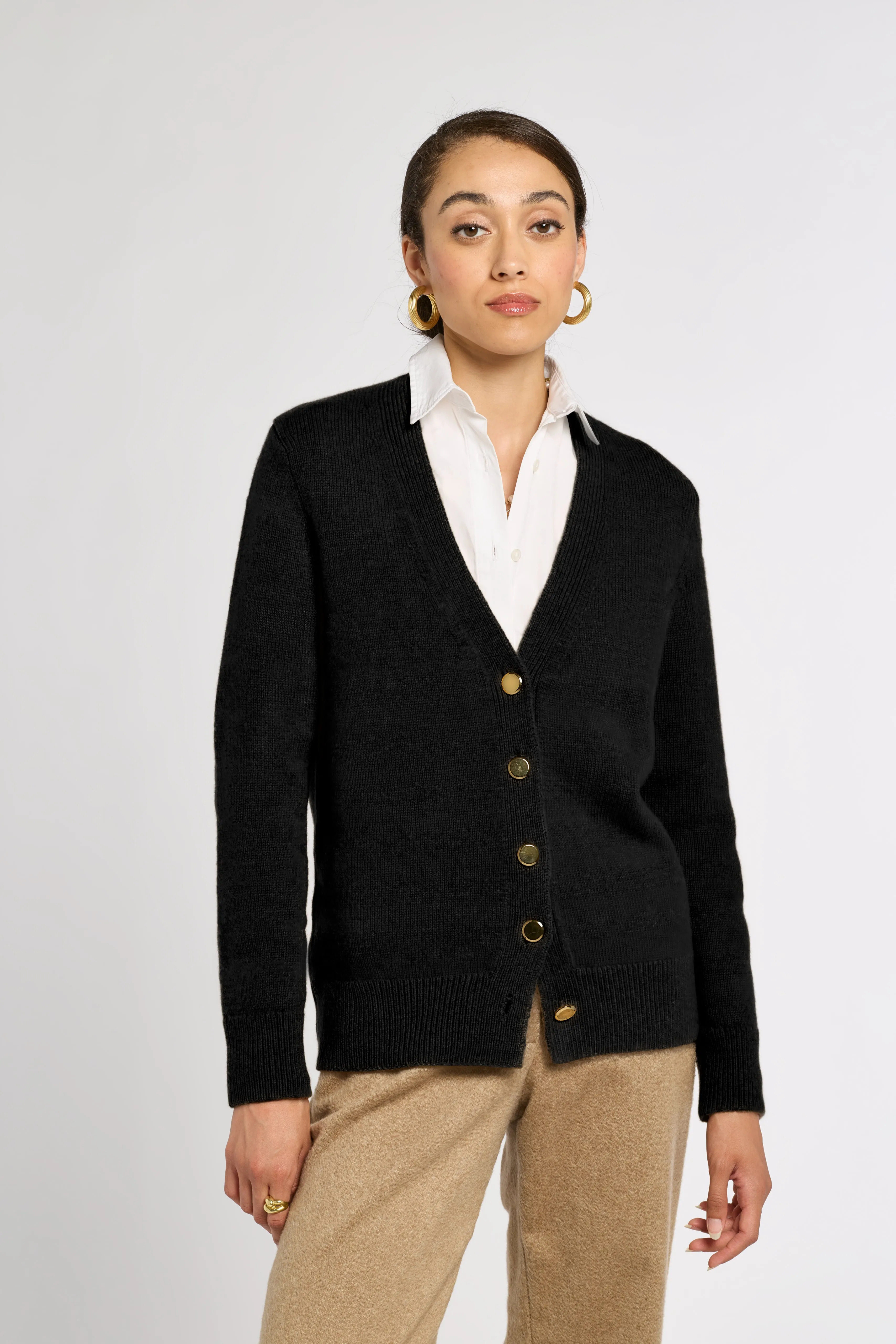 Classic Cashmere Cardigan sold by Eleanor Leftwich
