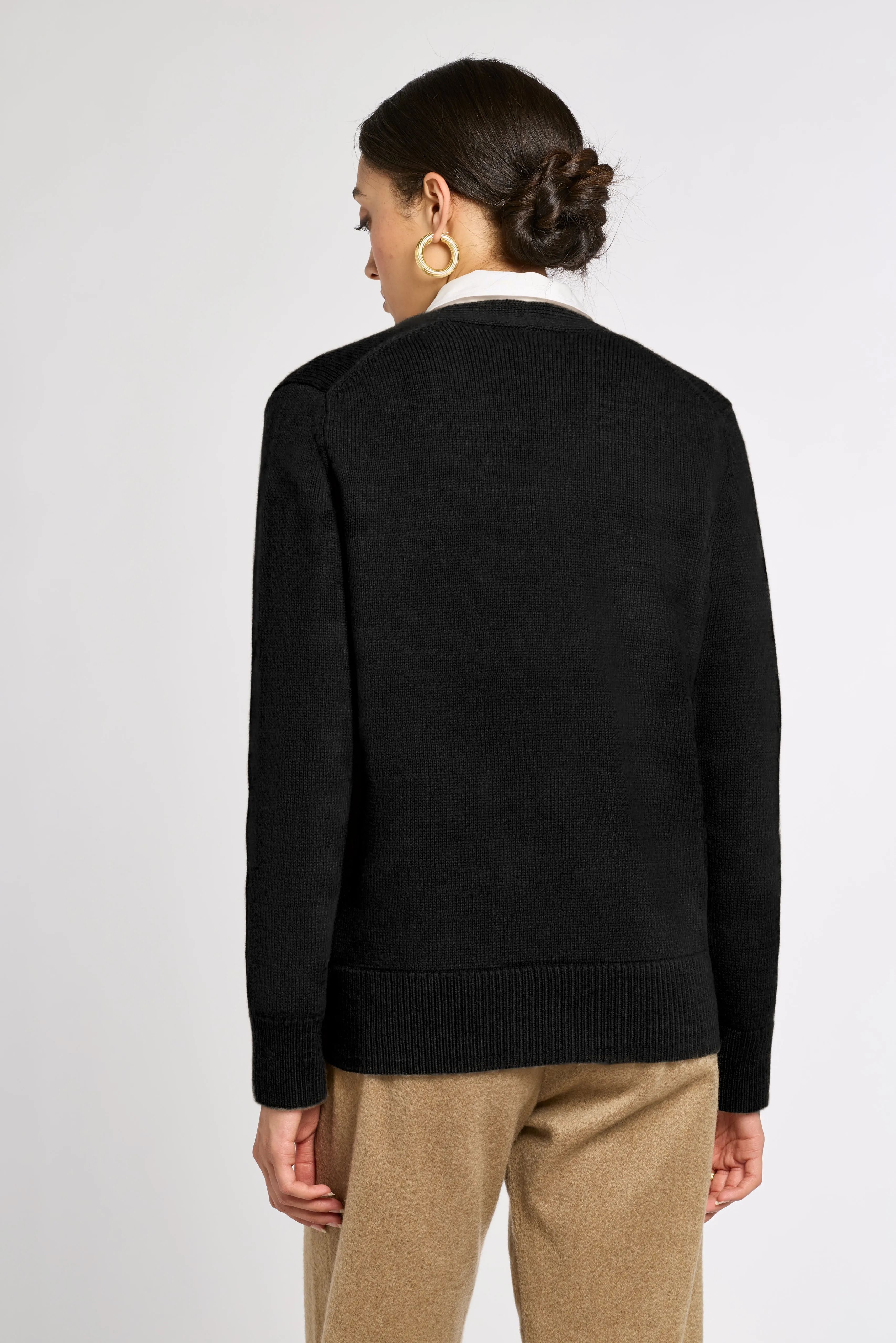 Classic Cashmere Cardigan sold by Eleanor Leftwich product image thumbnail 4