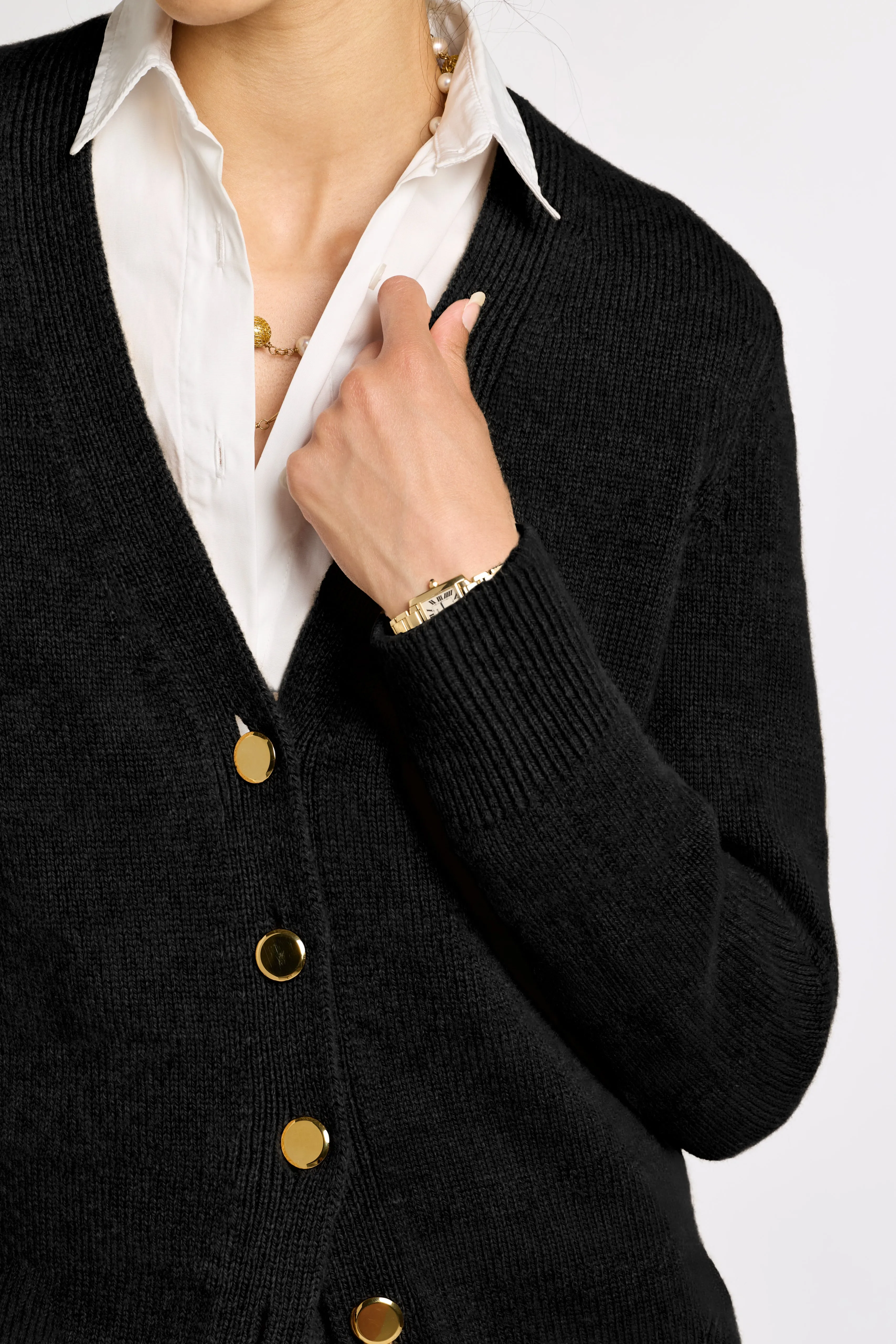 Classic Cashmere Cardigan sold by Eleanor Leftwich product image thumbnail 2