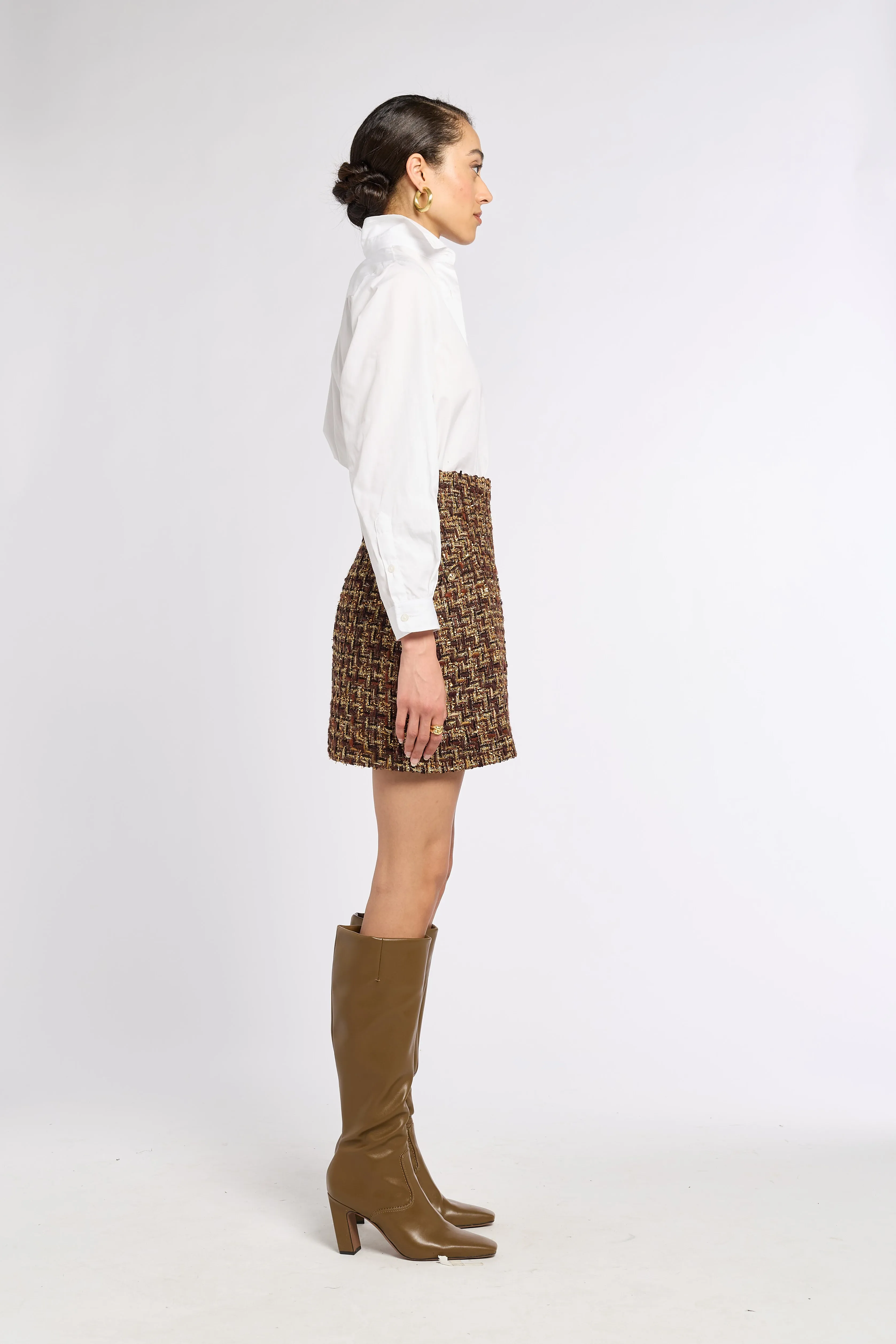 Meg Mini Skirt sold by Eleanor Leftwich product image thumbnail 3
