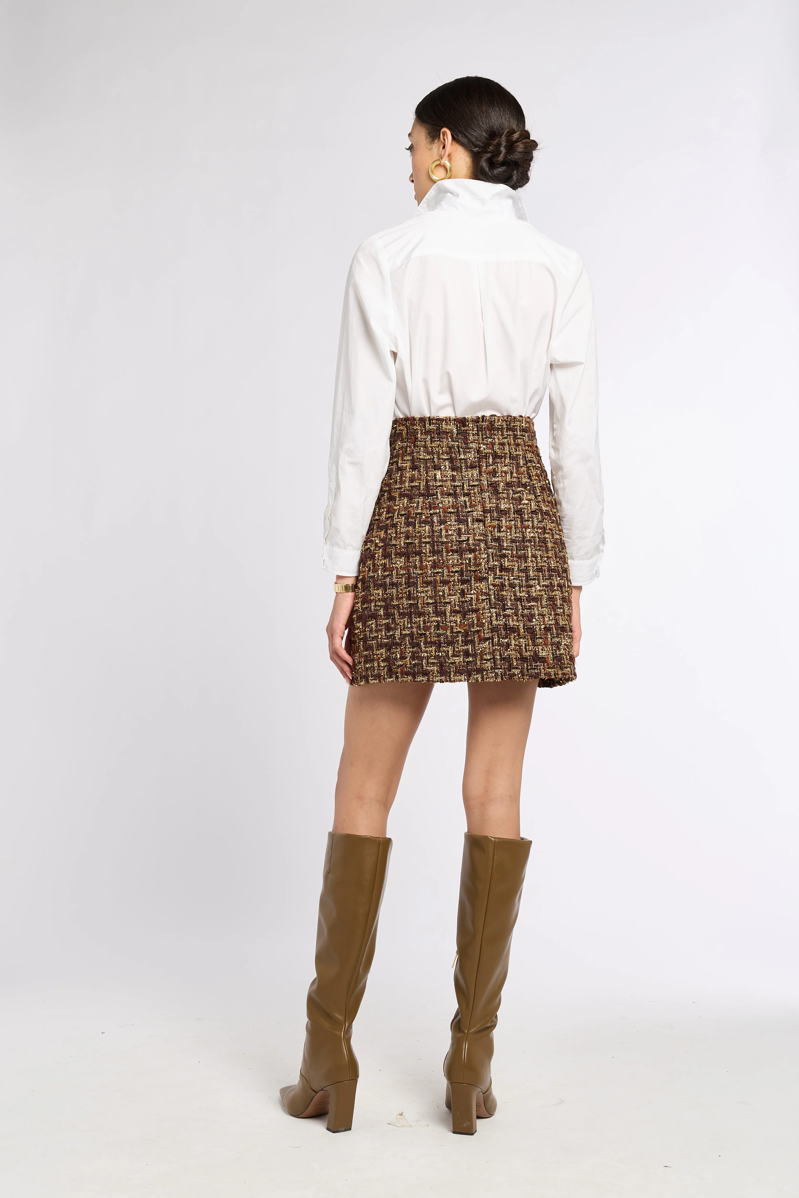 Meg Mini Skirt sold by Eleanor Leftwich product image thumbnail 4