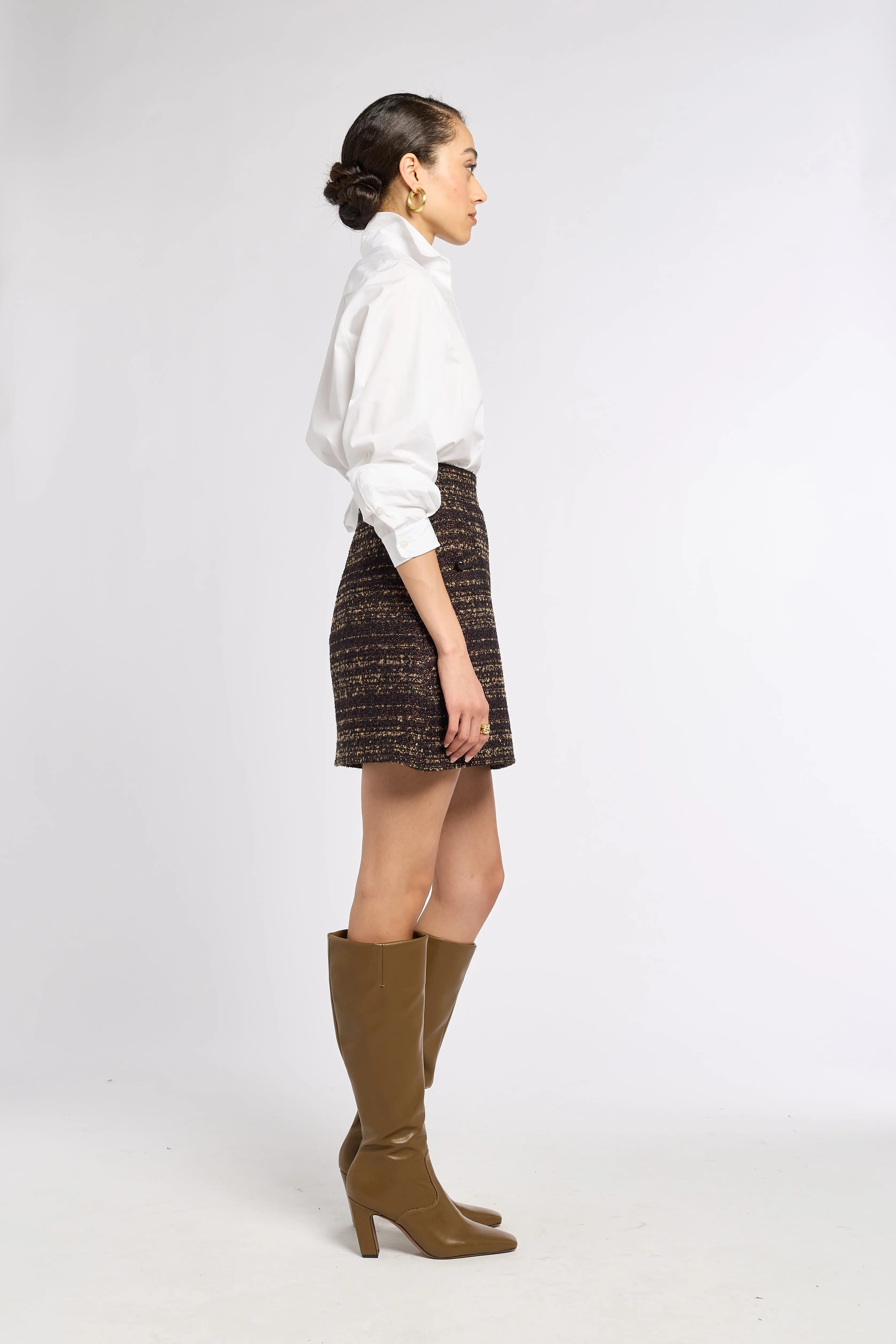 Meg Mini Skirt sold by Eleanor Leftwich product image thumbnail 5