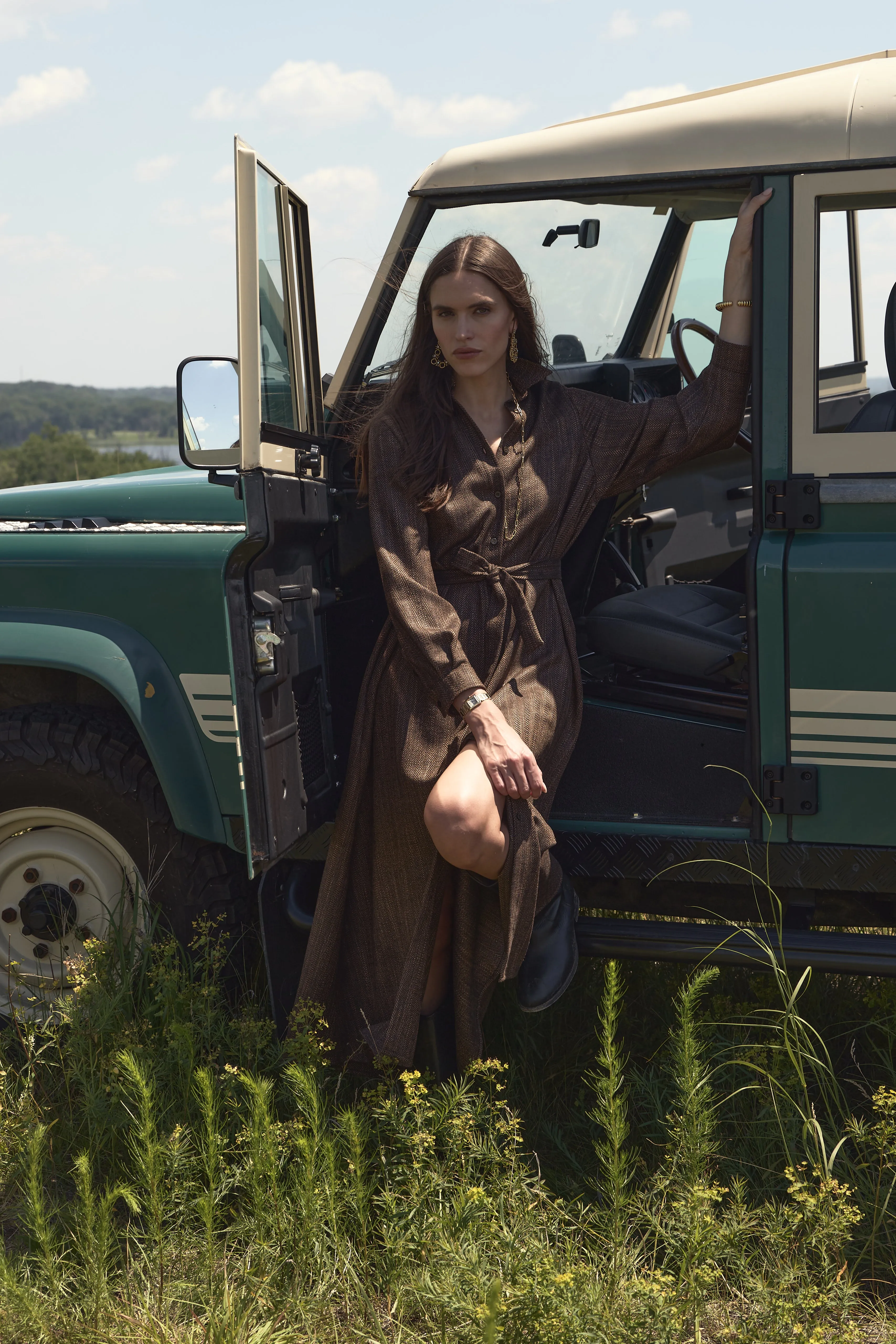 Eleanor Shirt Dress sold by Eleanor Leftwich product image thumbnail 2