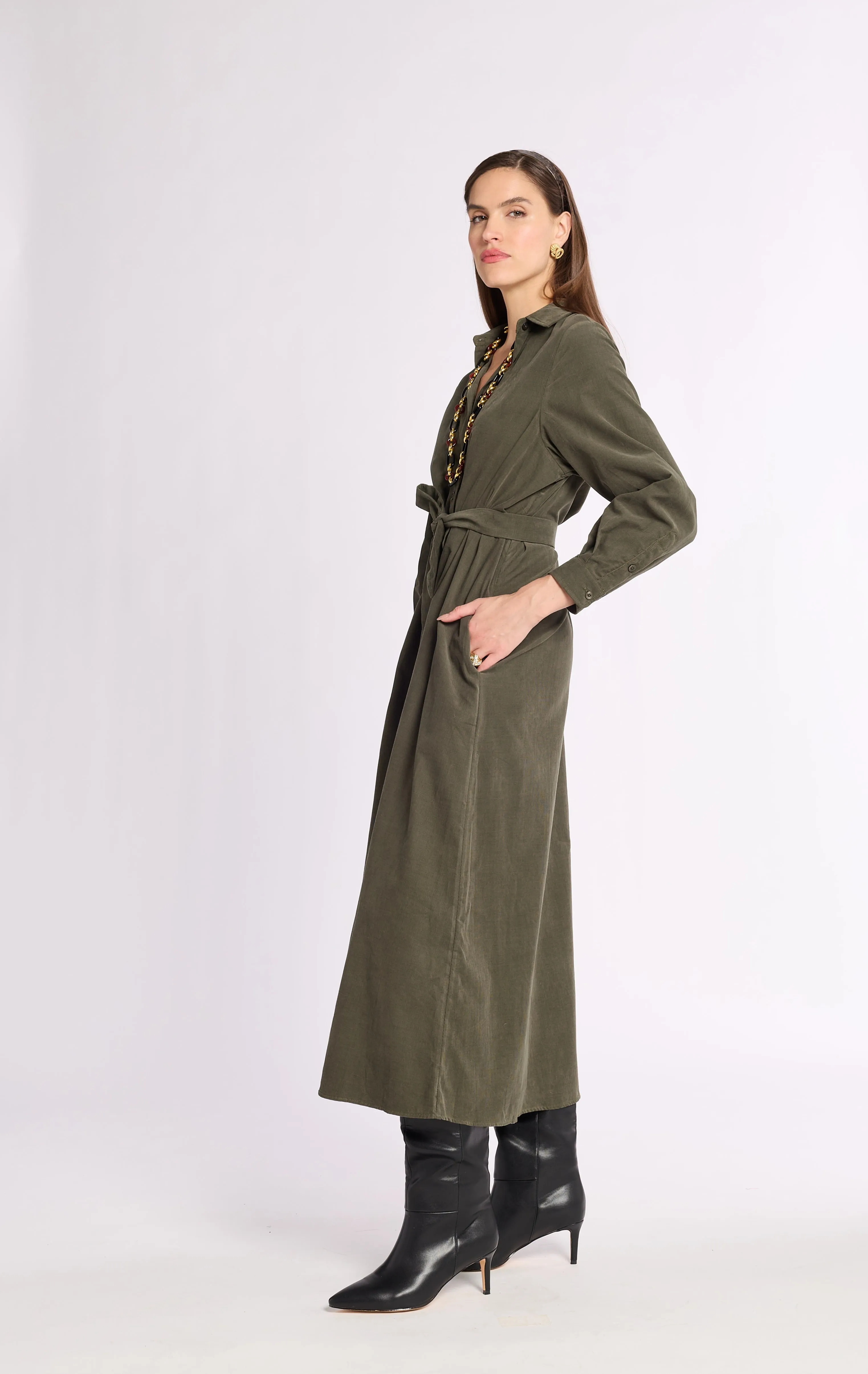 Eleanor Shirt Dress sold by Eleanor Leftwich product image thumbnail 4