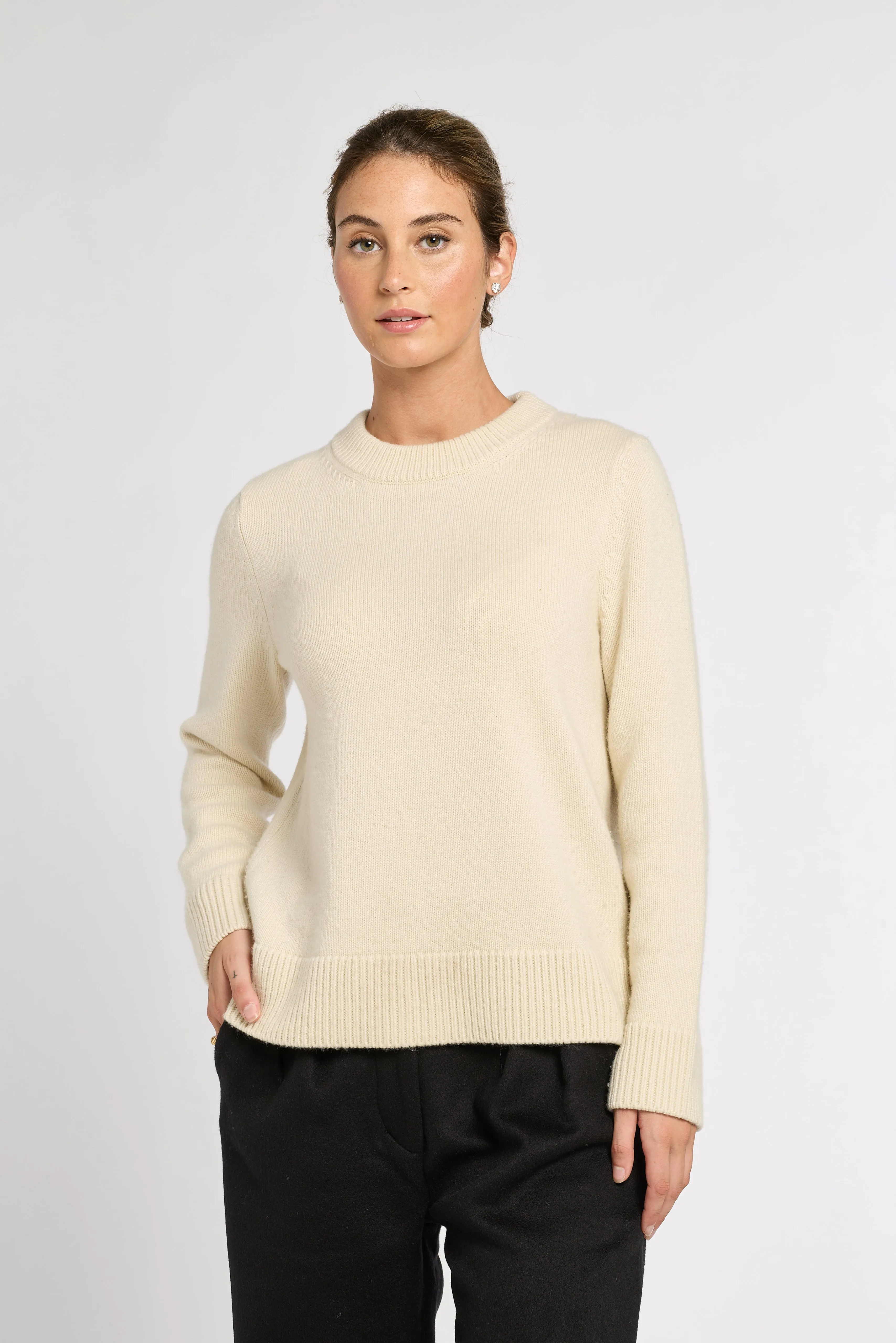 Classic Cashmere Crew sold by Eleanor Leftwich