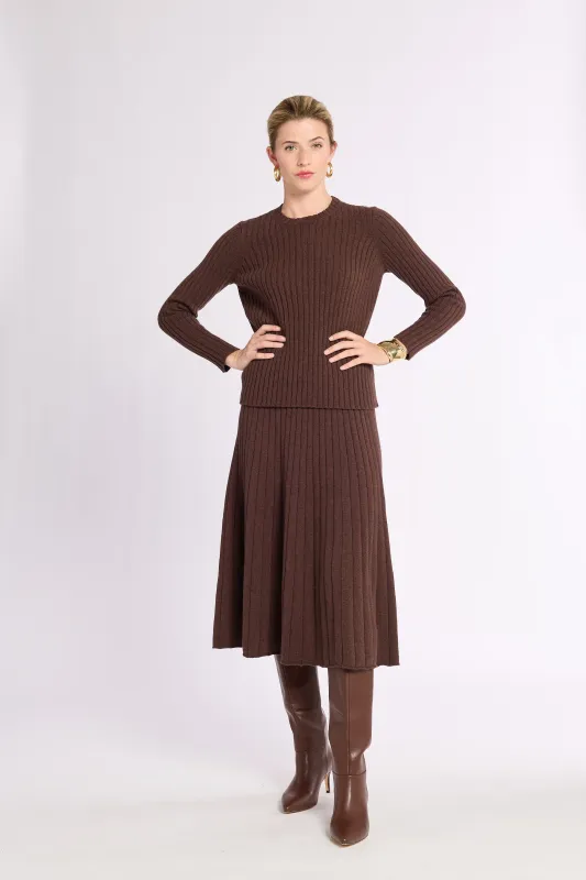 Ribbed Cashmere Crewneck sold by Eleanor Leftwich