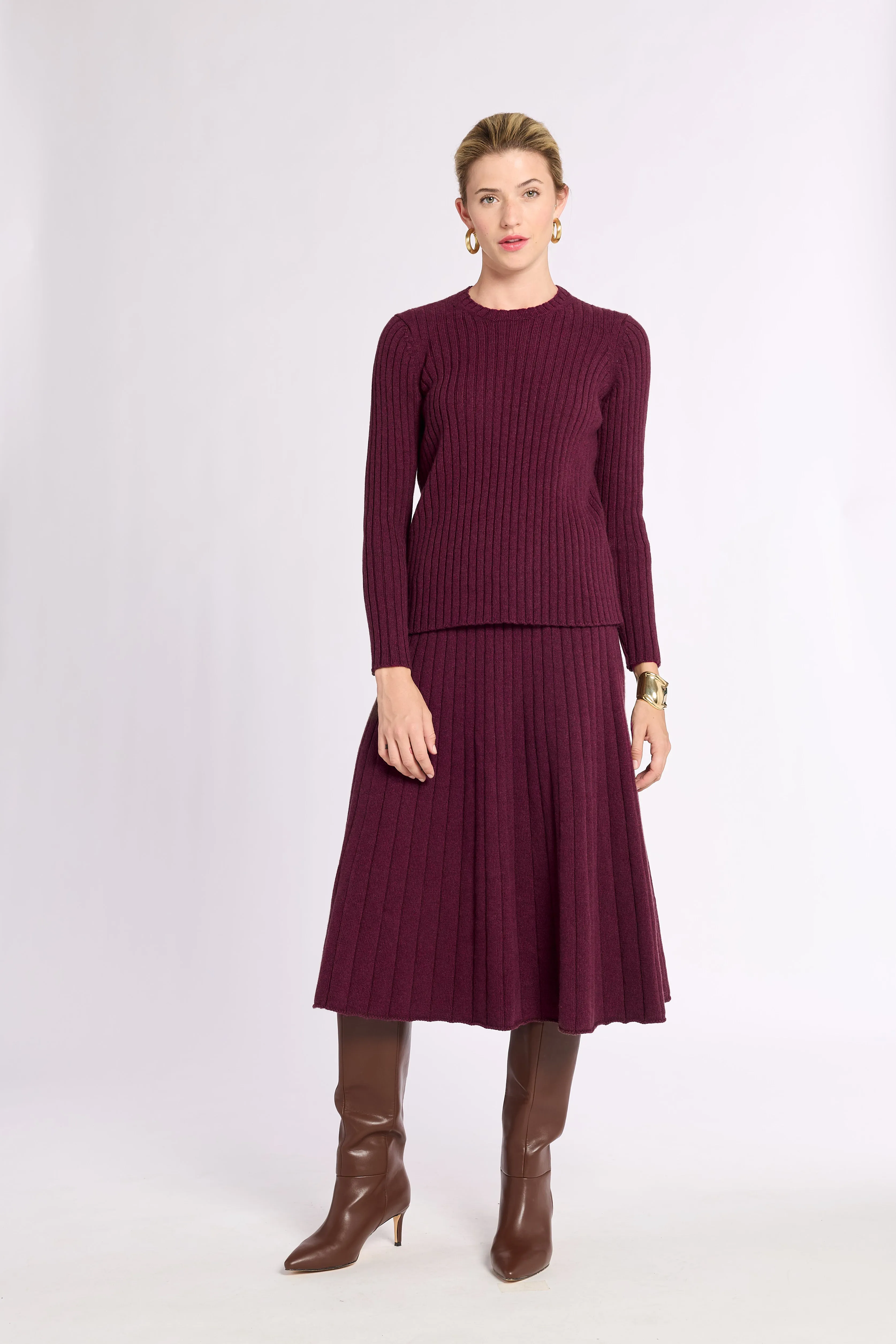 Ribbed Cashmere Crewneck sold by Eleanor Leftwich product image thumbnail 3