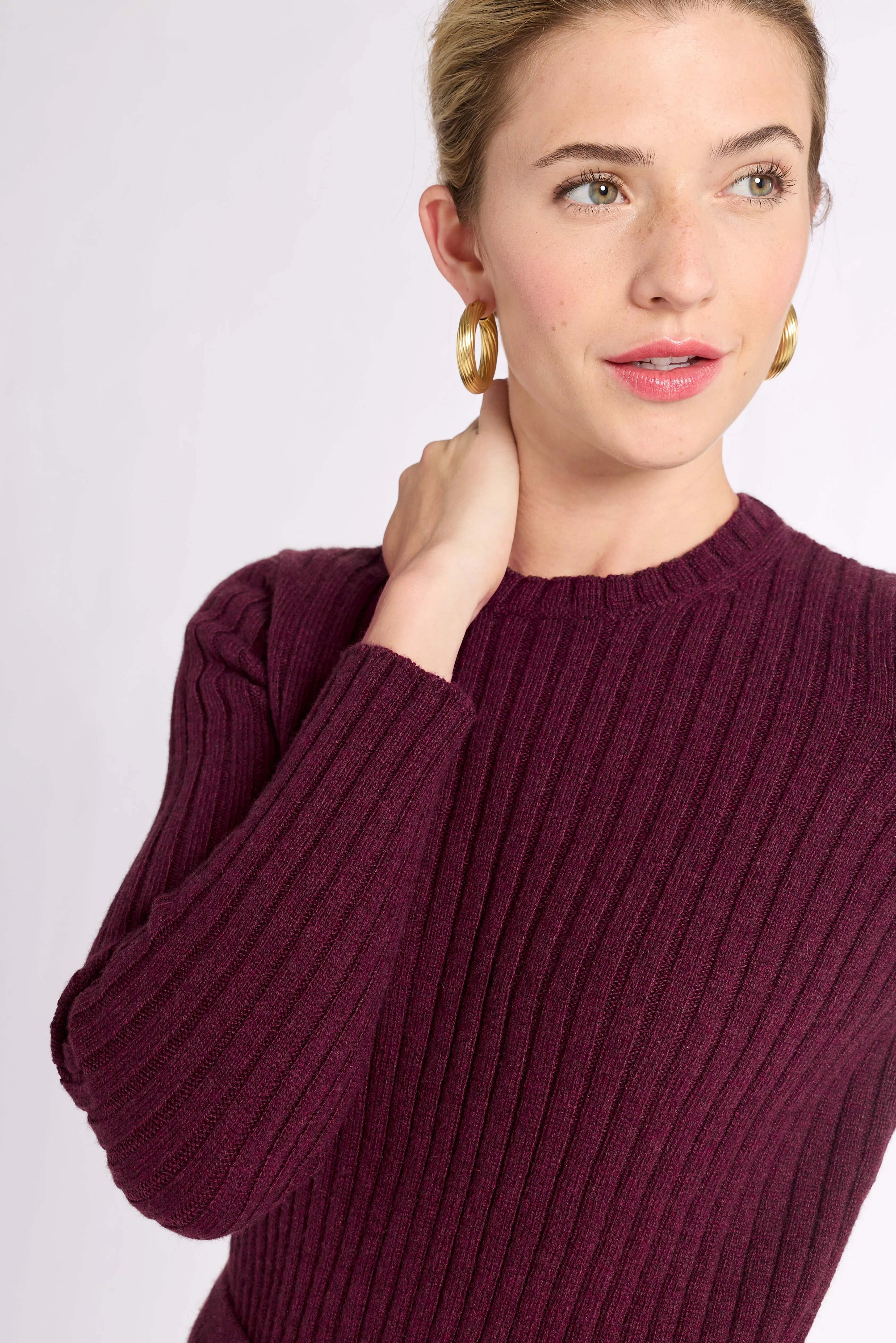 Ribbed Cashmere Crewneck sold by Eleanor Leftwich product image thumbnail 2