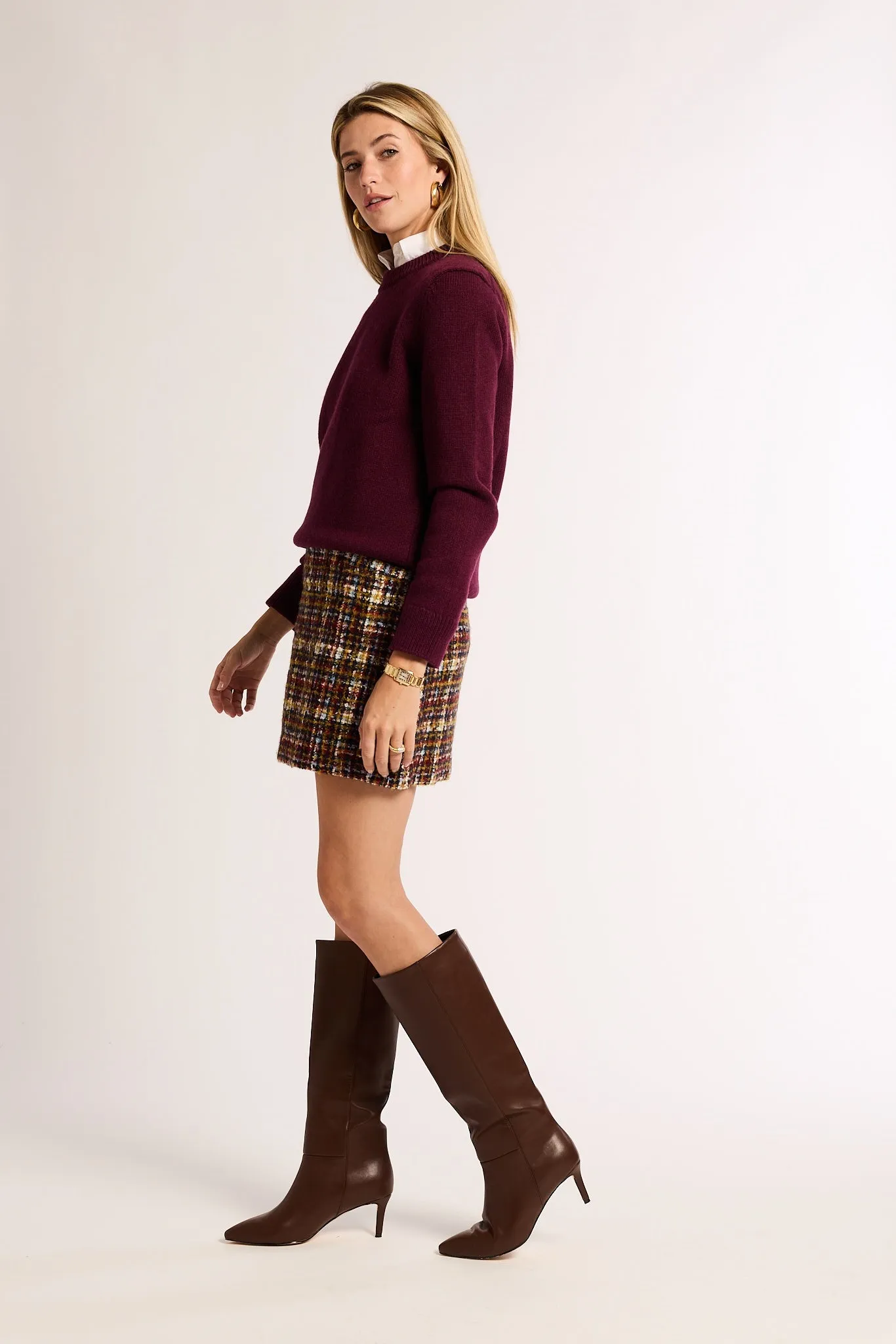 Meg Mini Skirt sold by Eleanor Leftwich product image thumbnail 5