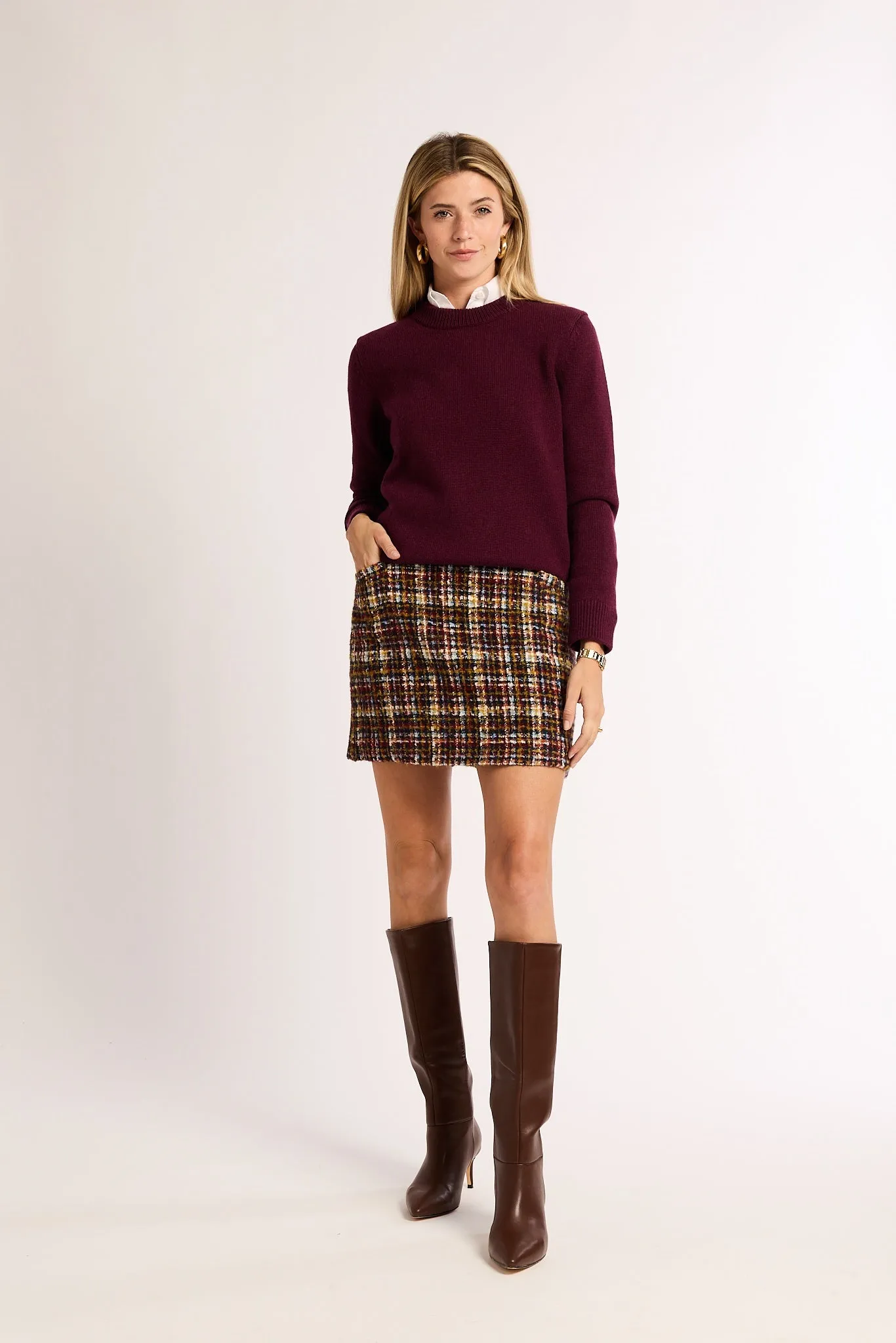 Meg Mini Skirt sold by Eleanor Leftwich