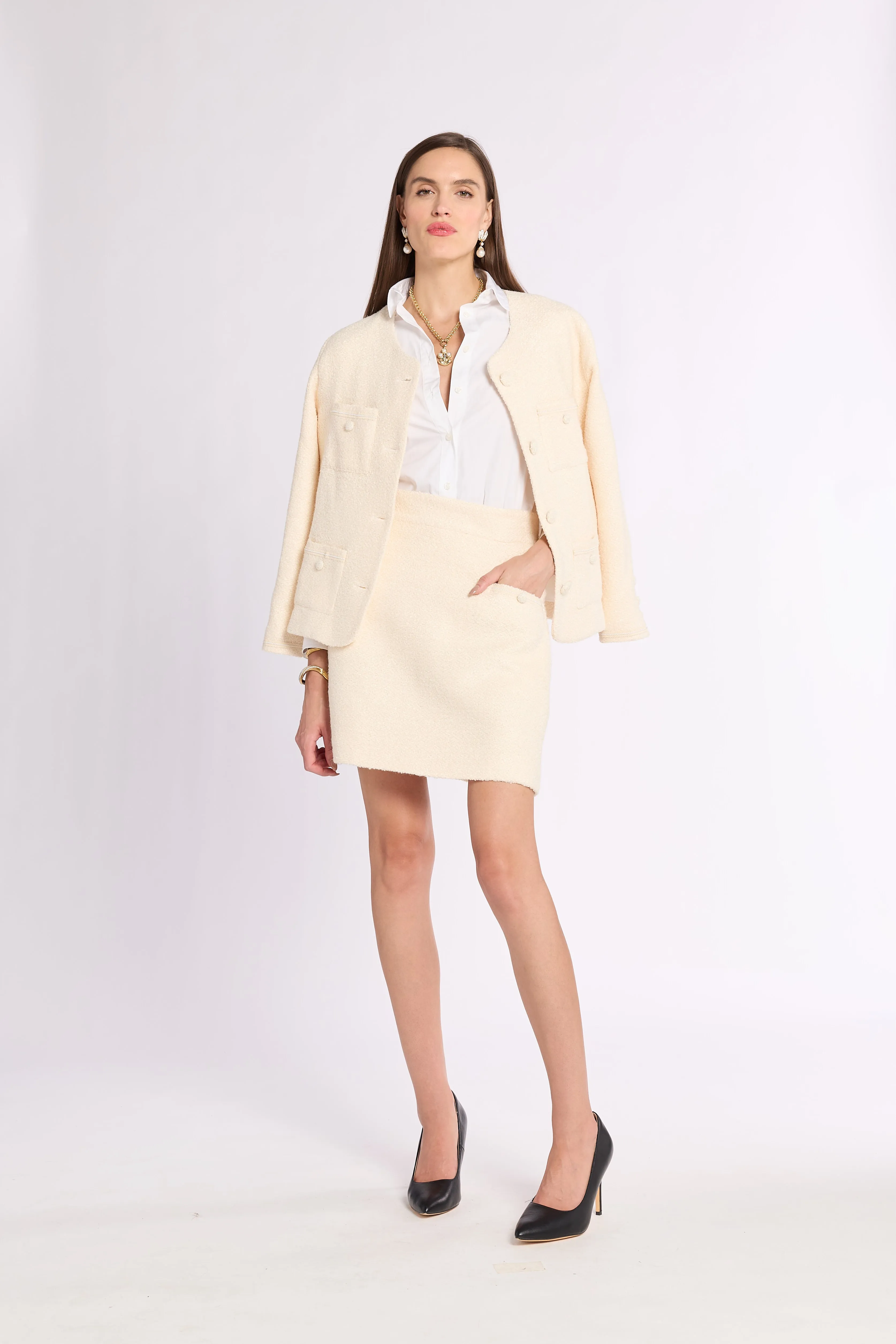 Meg Mini Skirt sold by Eleanor Leftwich product image thumbnail 3