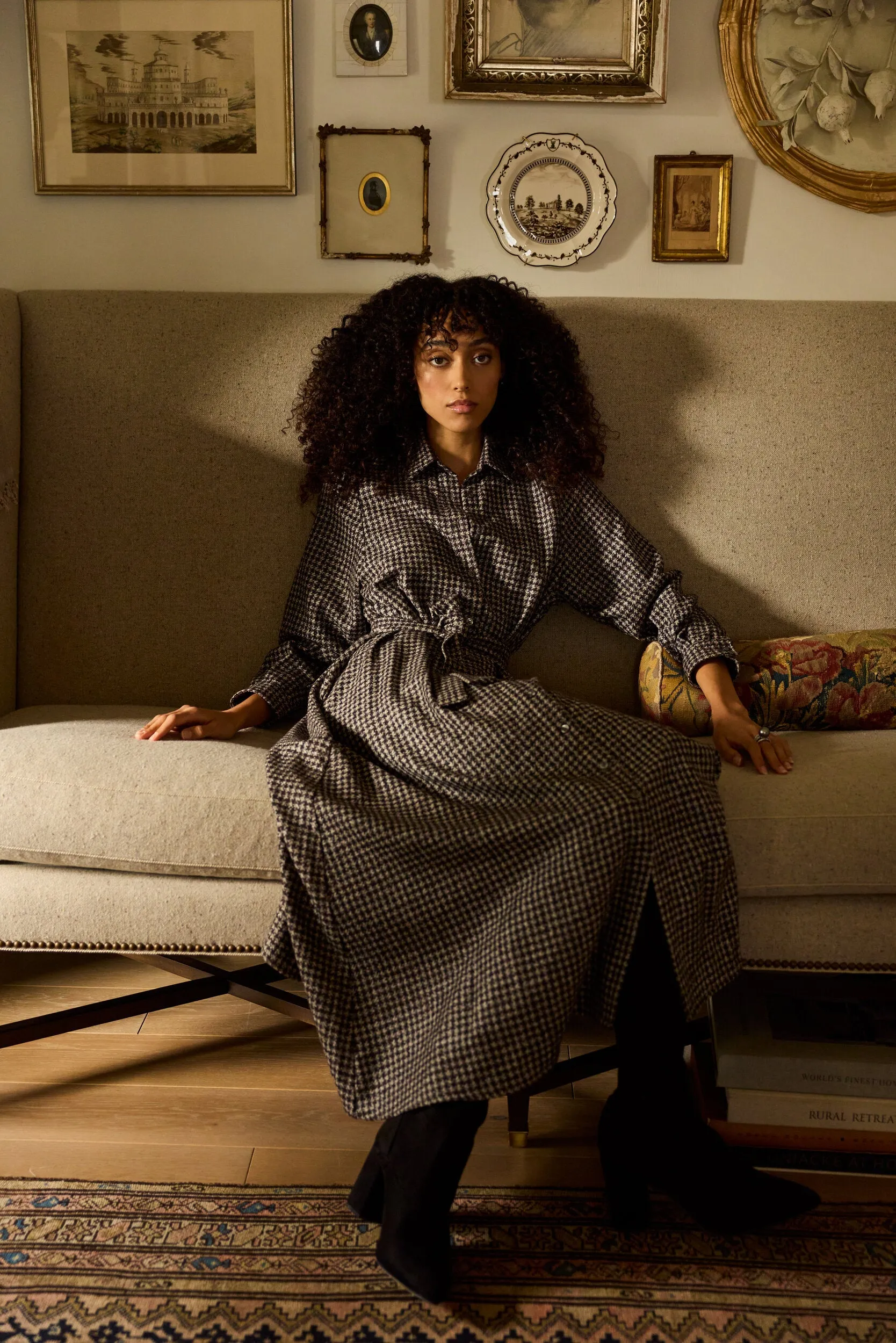 Eleanor Shirt Dress sold by Eleanor Leftwich product image thumbnail 2