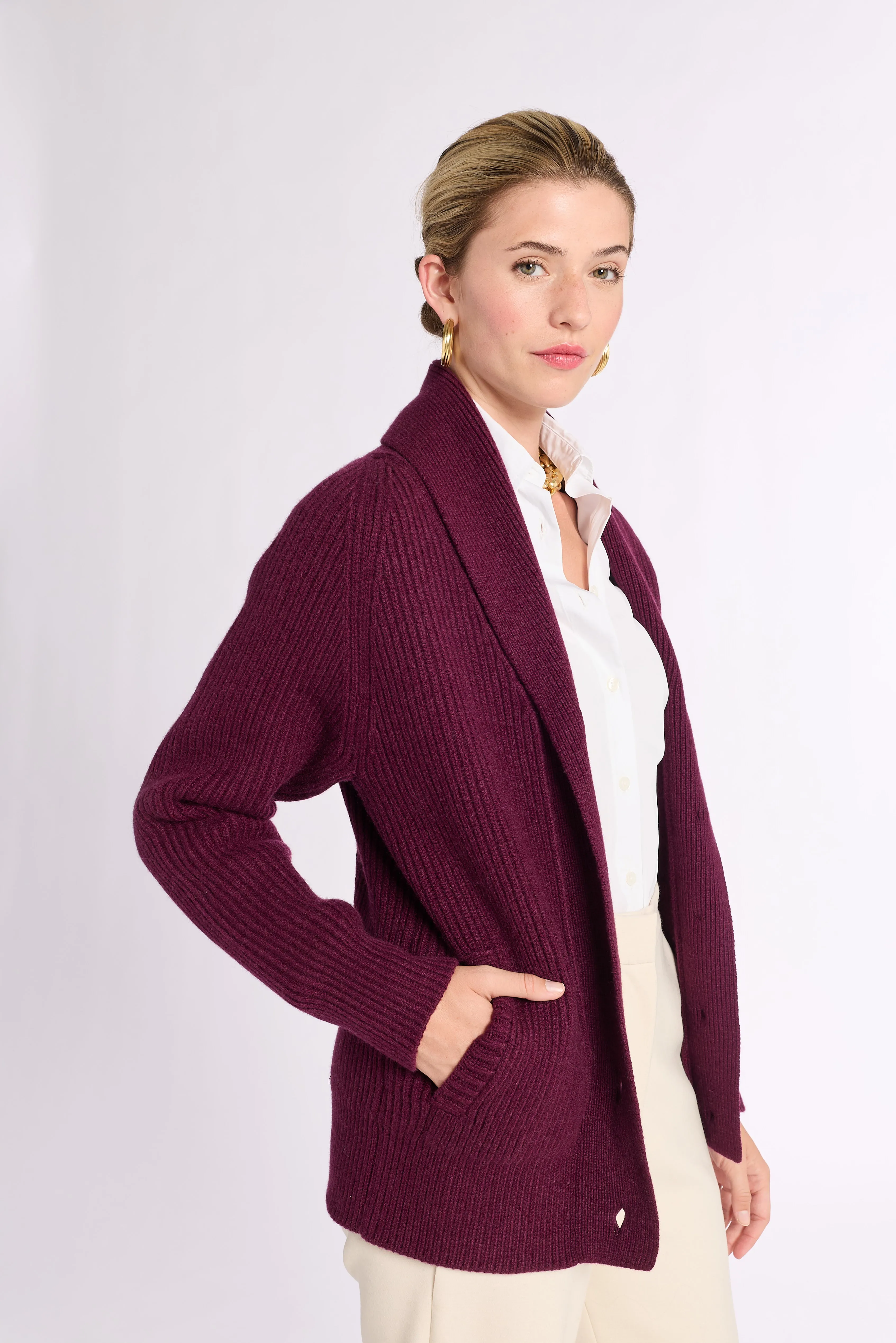 Shawl Cardigan sold by Eleanor Leftwich product image thumbnail 3