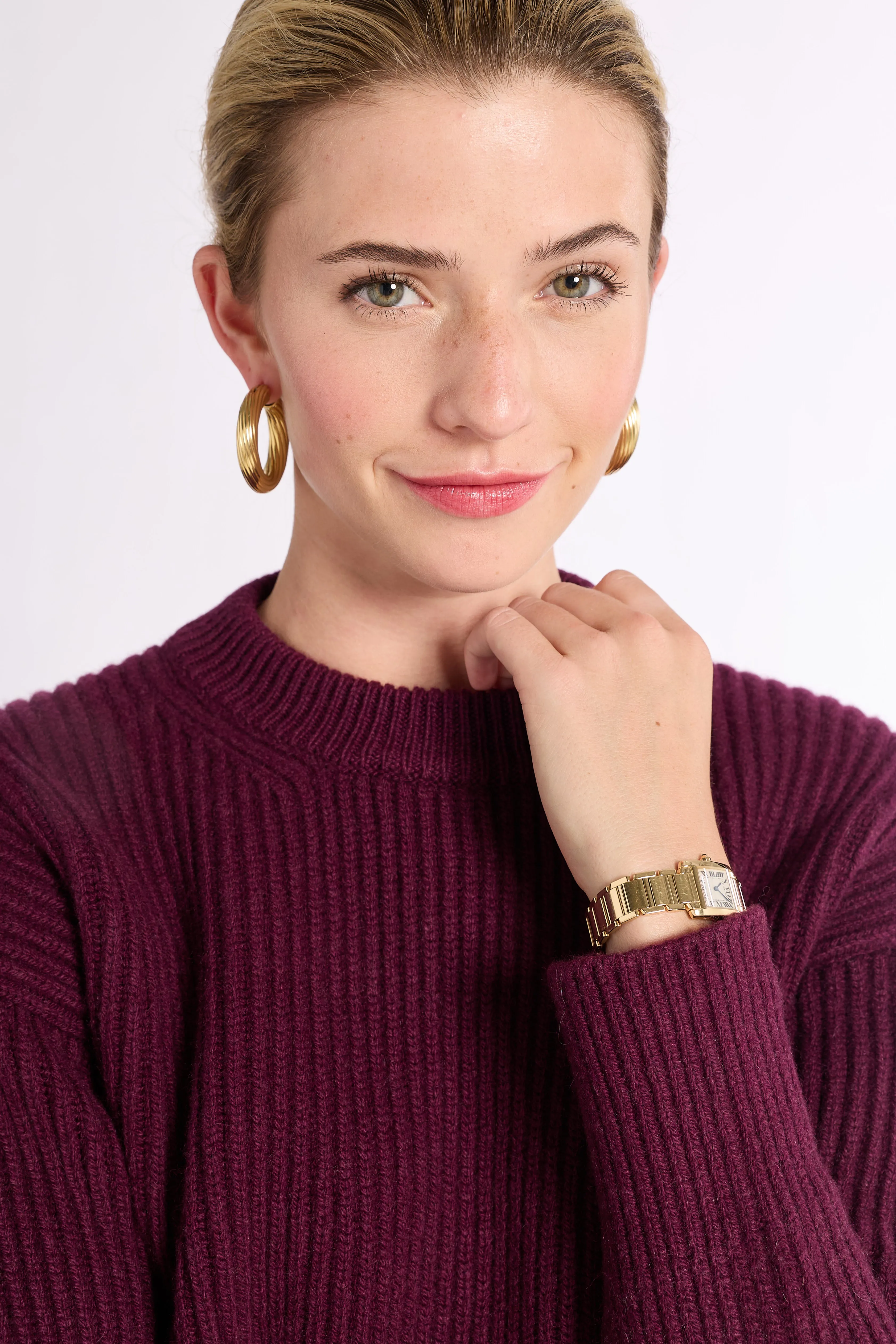 Ribbed Cashmere Crew sold by Eleanor Leftwich product image thumbnail 2