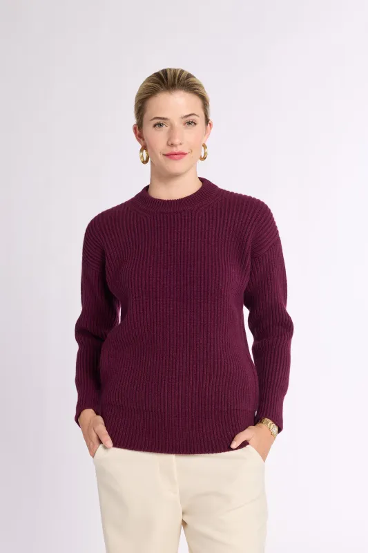 Ribbed Cashmere Crew sold by Eleanor Leftwich