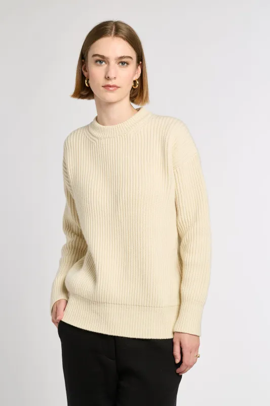 Ribbed Cashmere Crew sold by Eleanor Leftwich