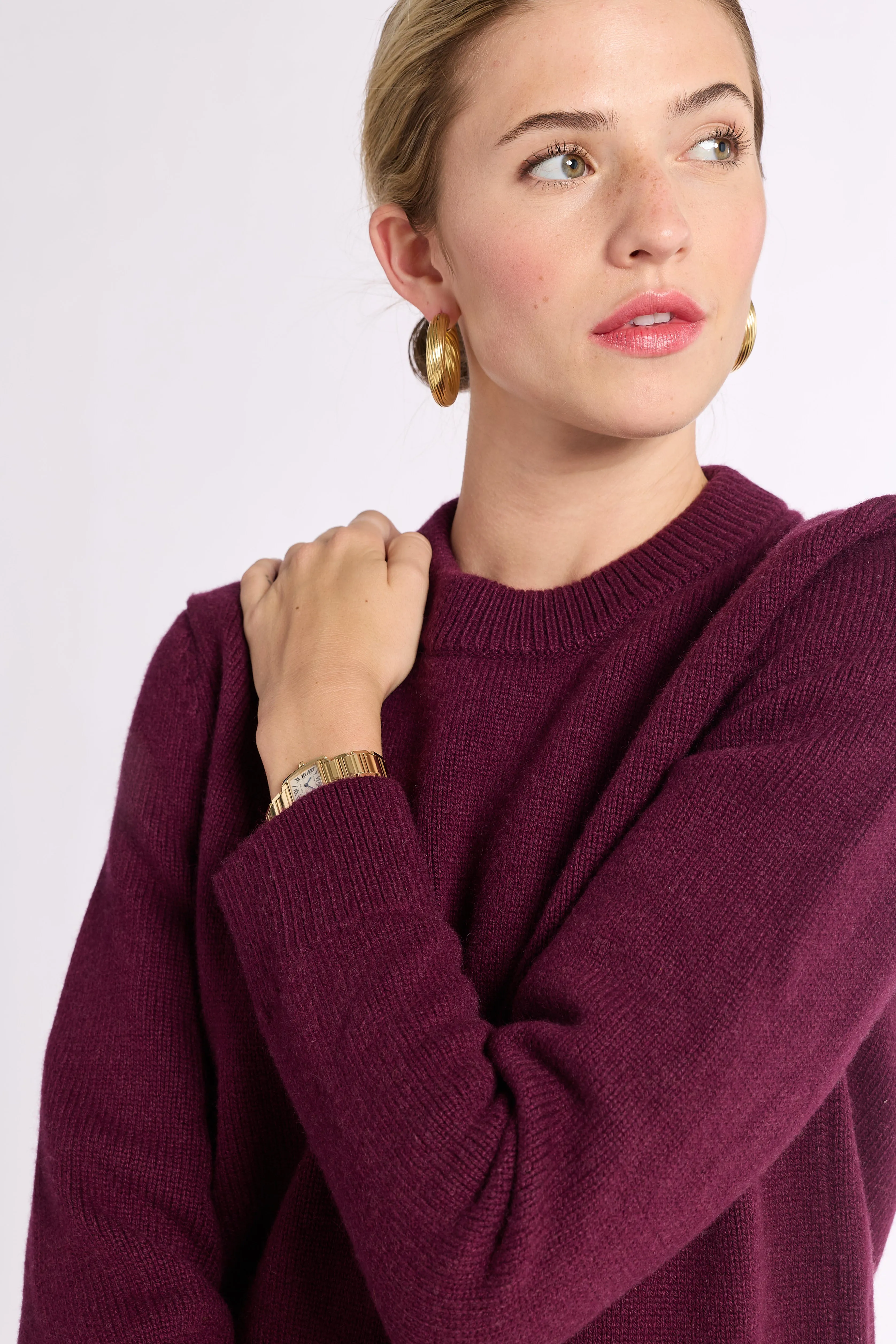 Classic Cashmere Crew sold by Eleanor Leftwich product image thumbnail 3
