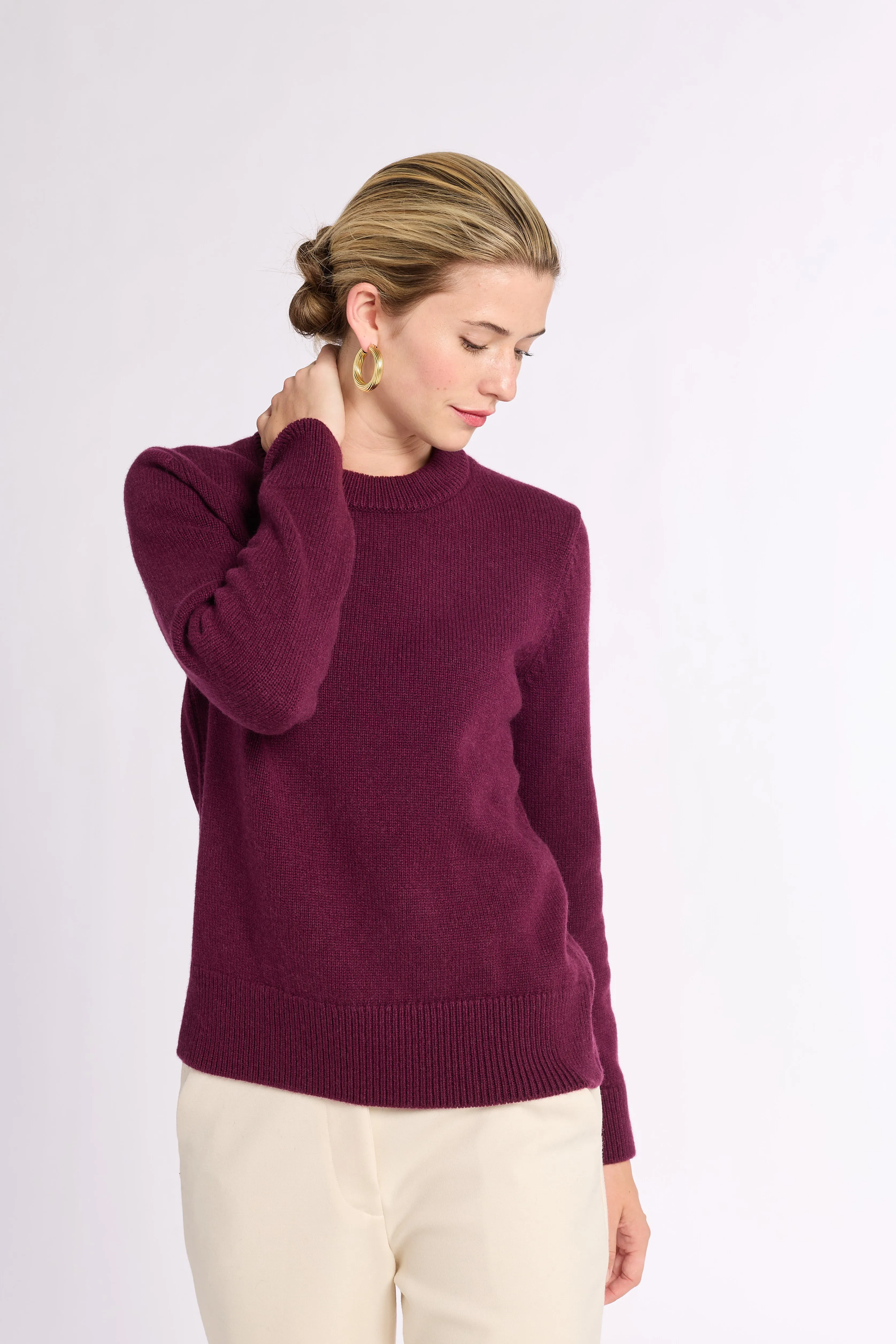 Classic Cashmere Crew sold by Eleanor Leftwich product image thumbnail 2