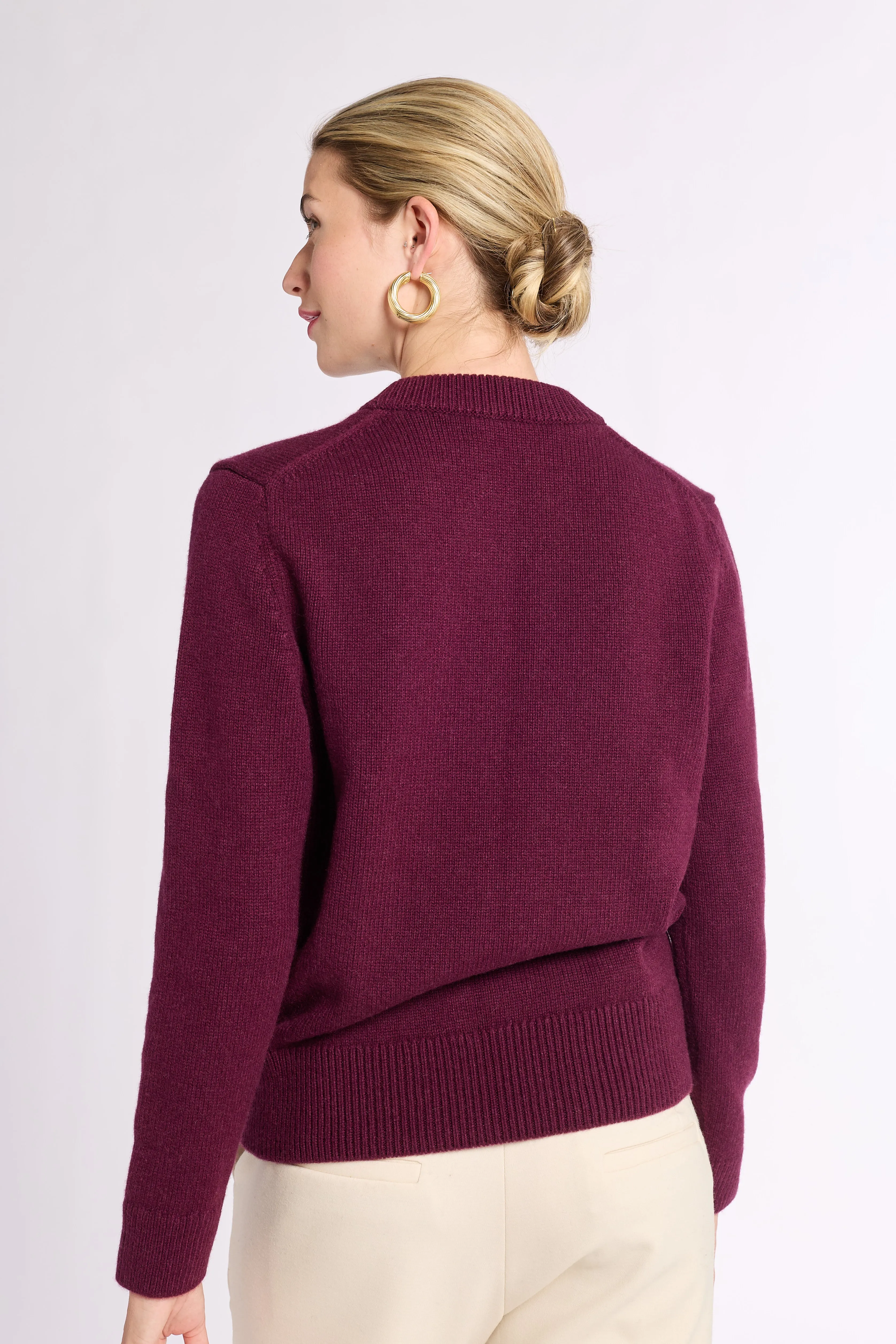 Classic Cashmere Crew sold by Eleanor Leftwich product image thumbnail 5