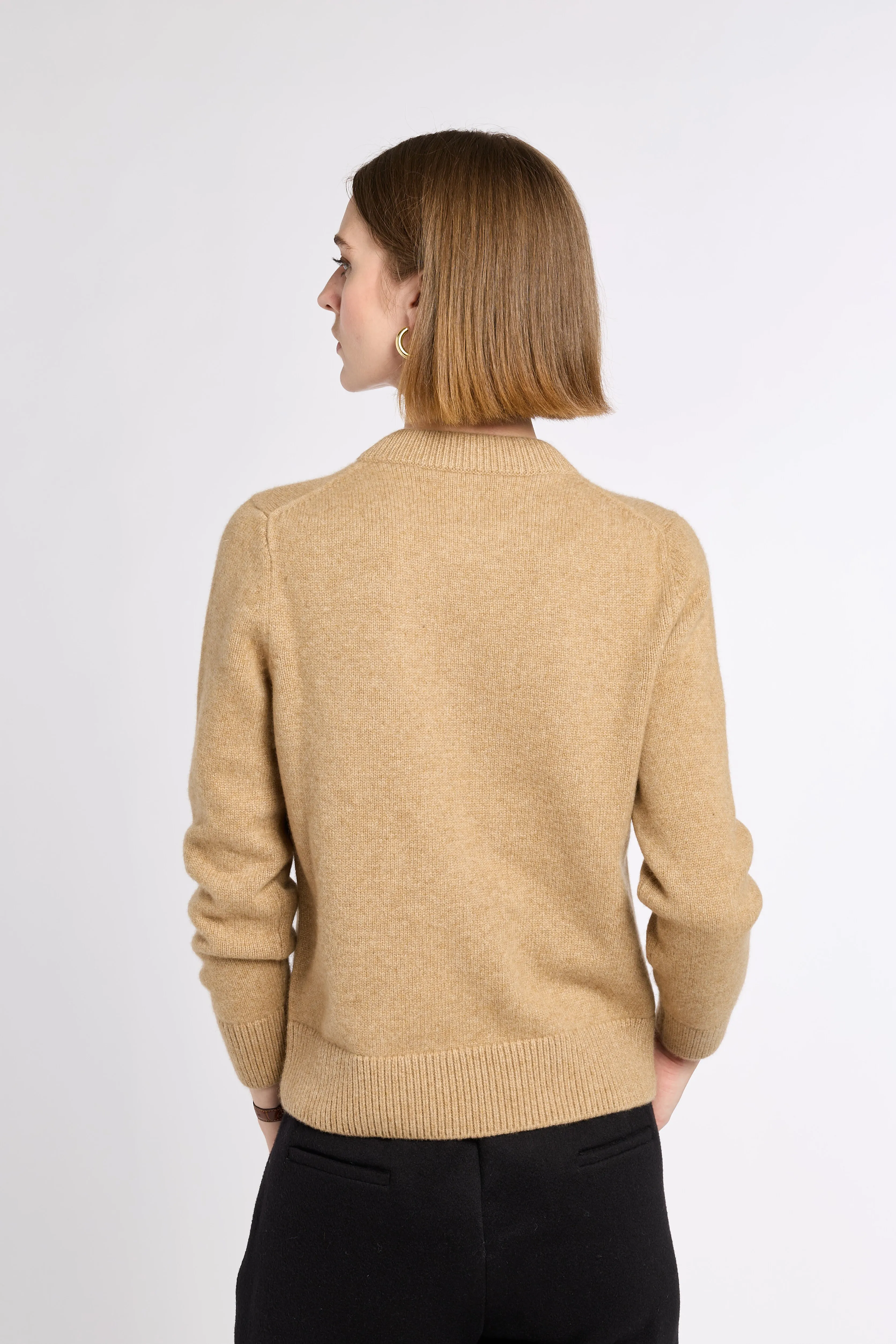 Classic Cashmere Crew sold by Eleanor Leftwich product image thumbnail 4